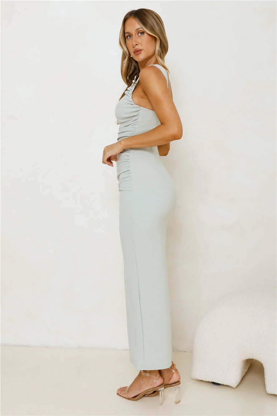 Garden Reverie Maxi Dress Sage