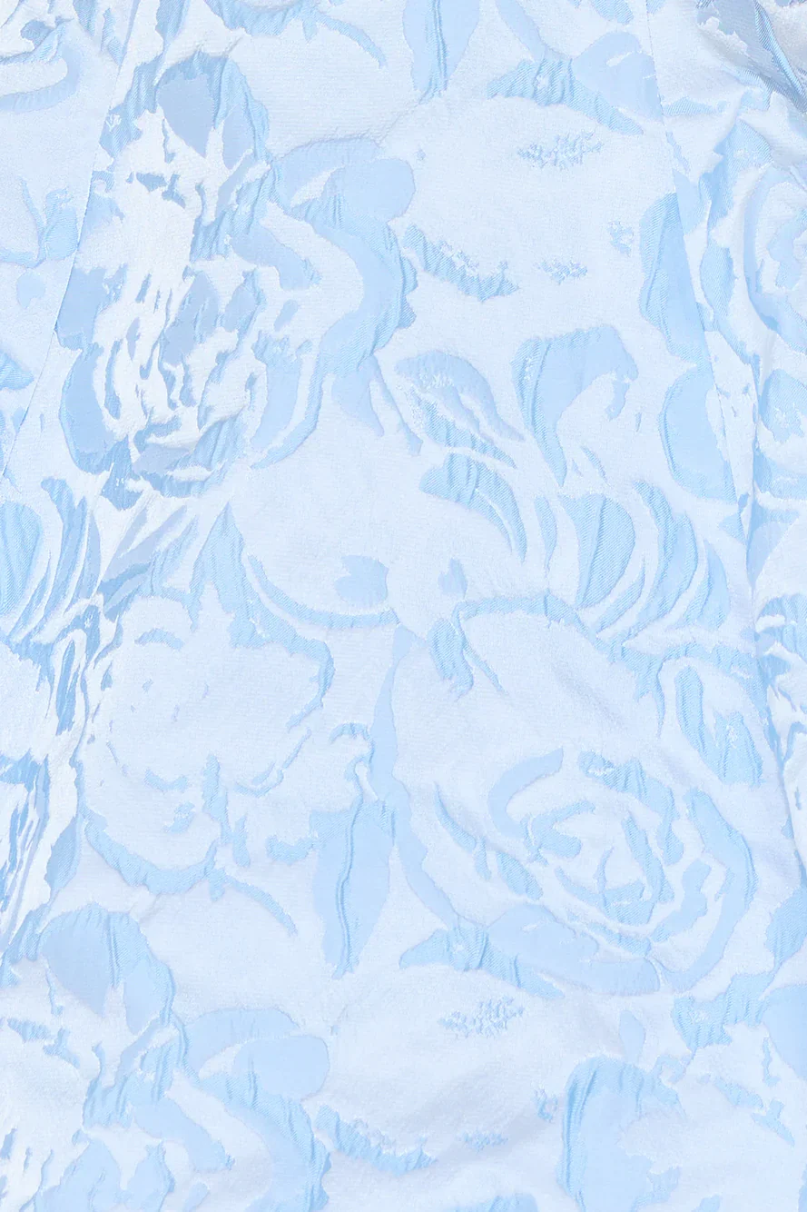 Chic Reverie Mini Dress Blue