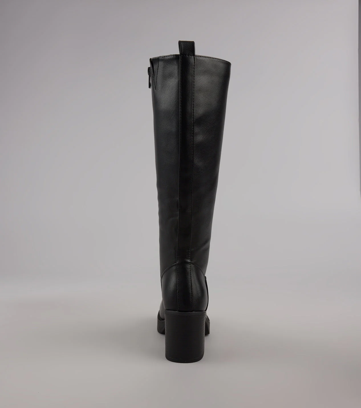 Steppin Up Block Heel Knee High Boots