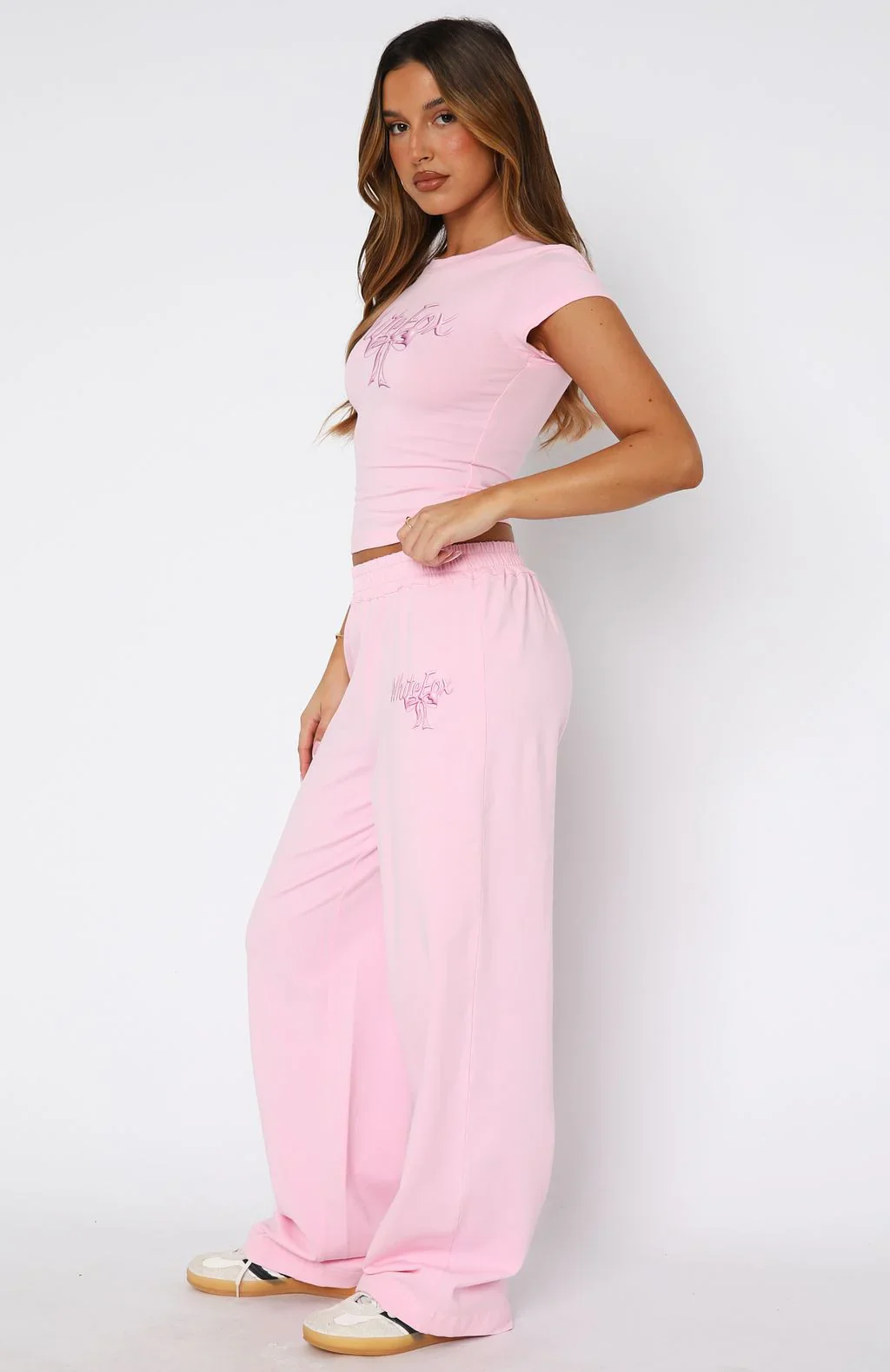 Protecting What's Mine Track Pants Pink