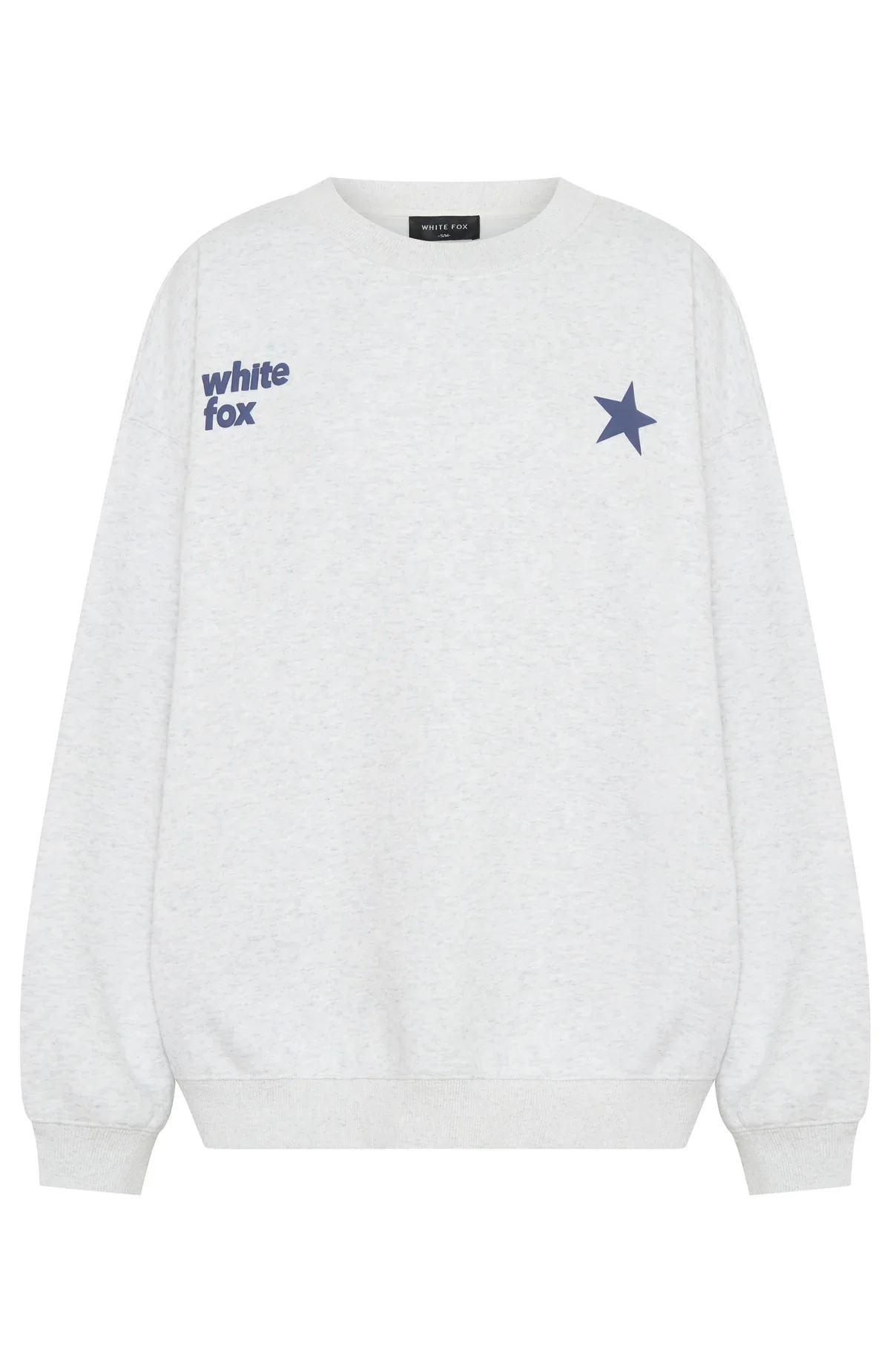 From The Archives Freya Oversized Sweater Grey Marle