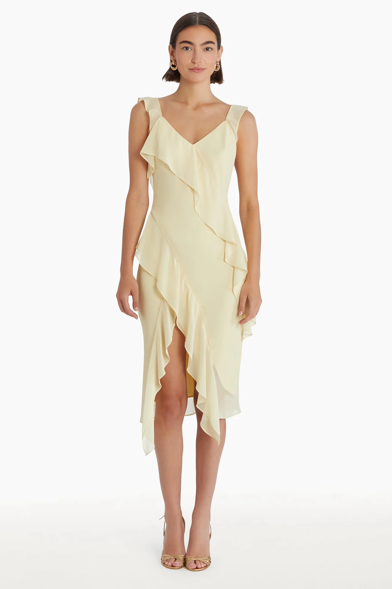 Run To The Top Maxi Dress Yellow