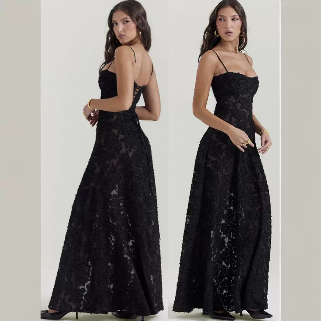 Vicky Formal Lace Corset Dress