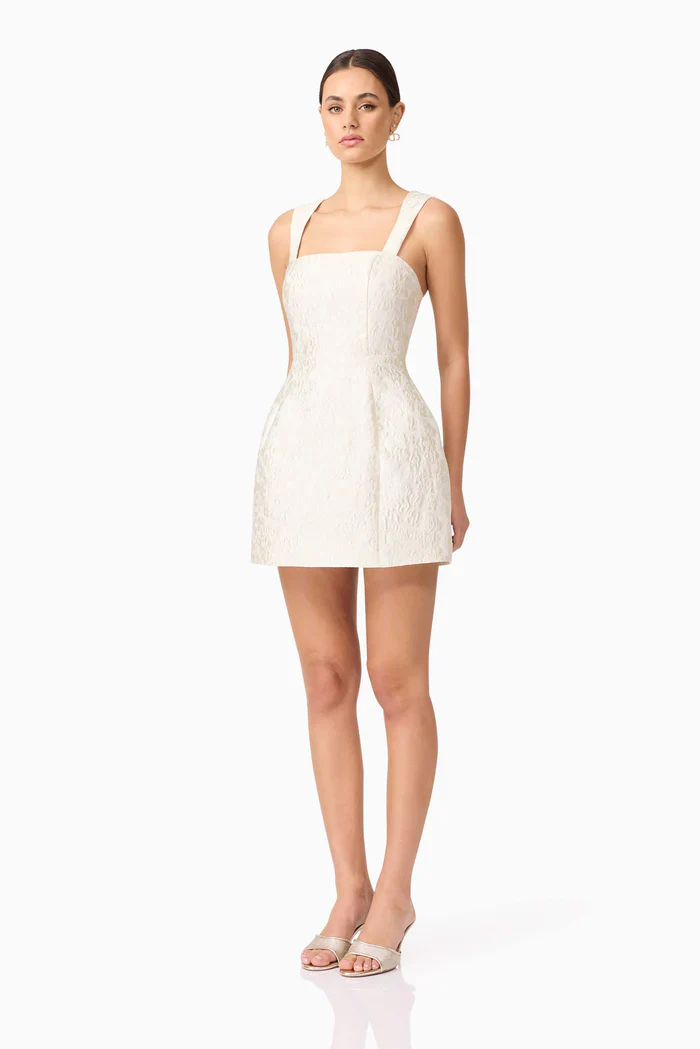 Galadirel Mini Dress in White