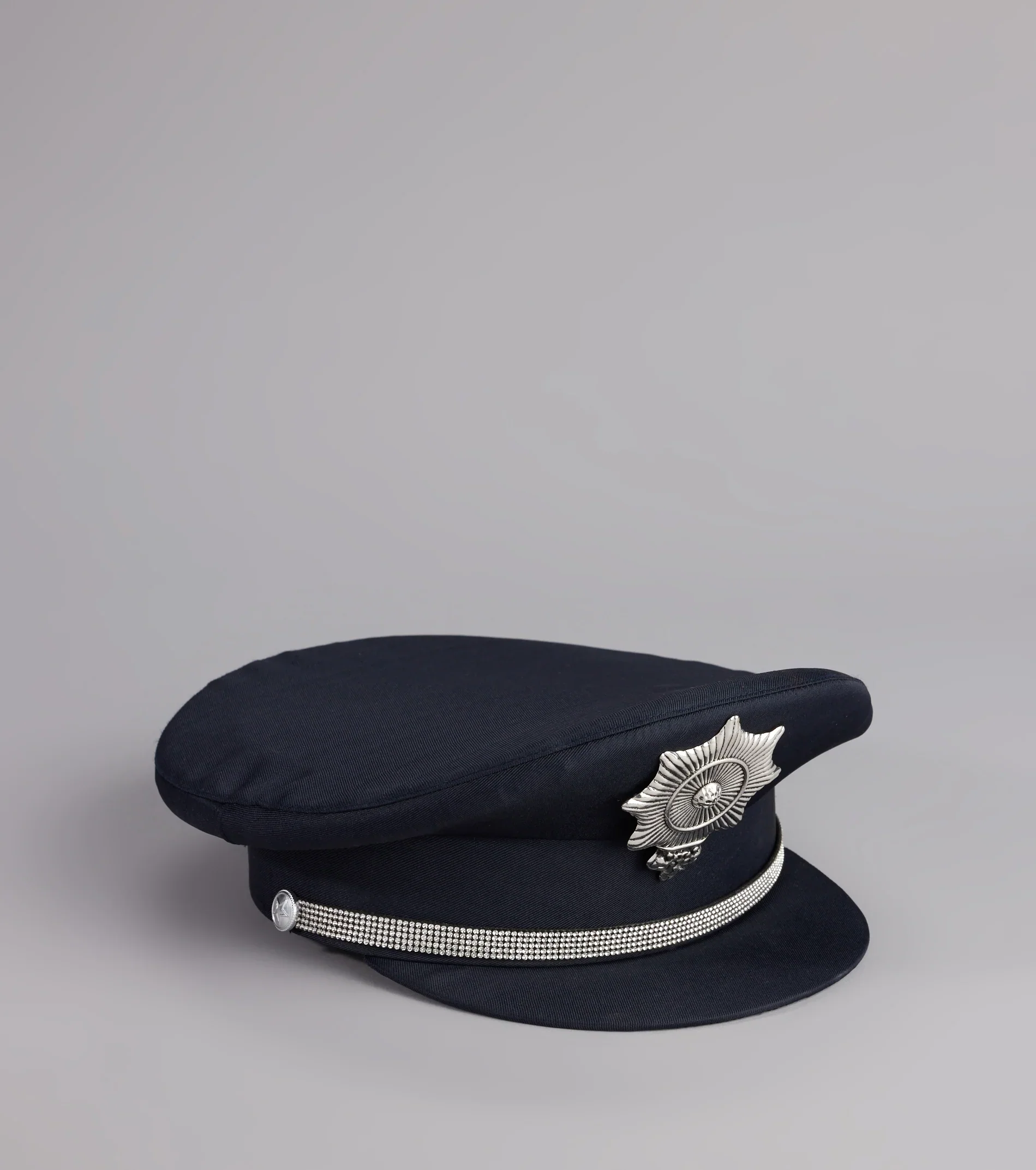 Officer Glam Rhinestone Police Hat
