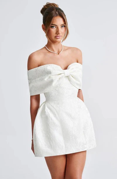 Raquel Mini Dress - Ivory