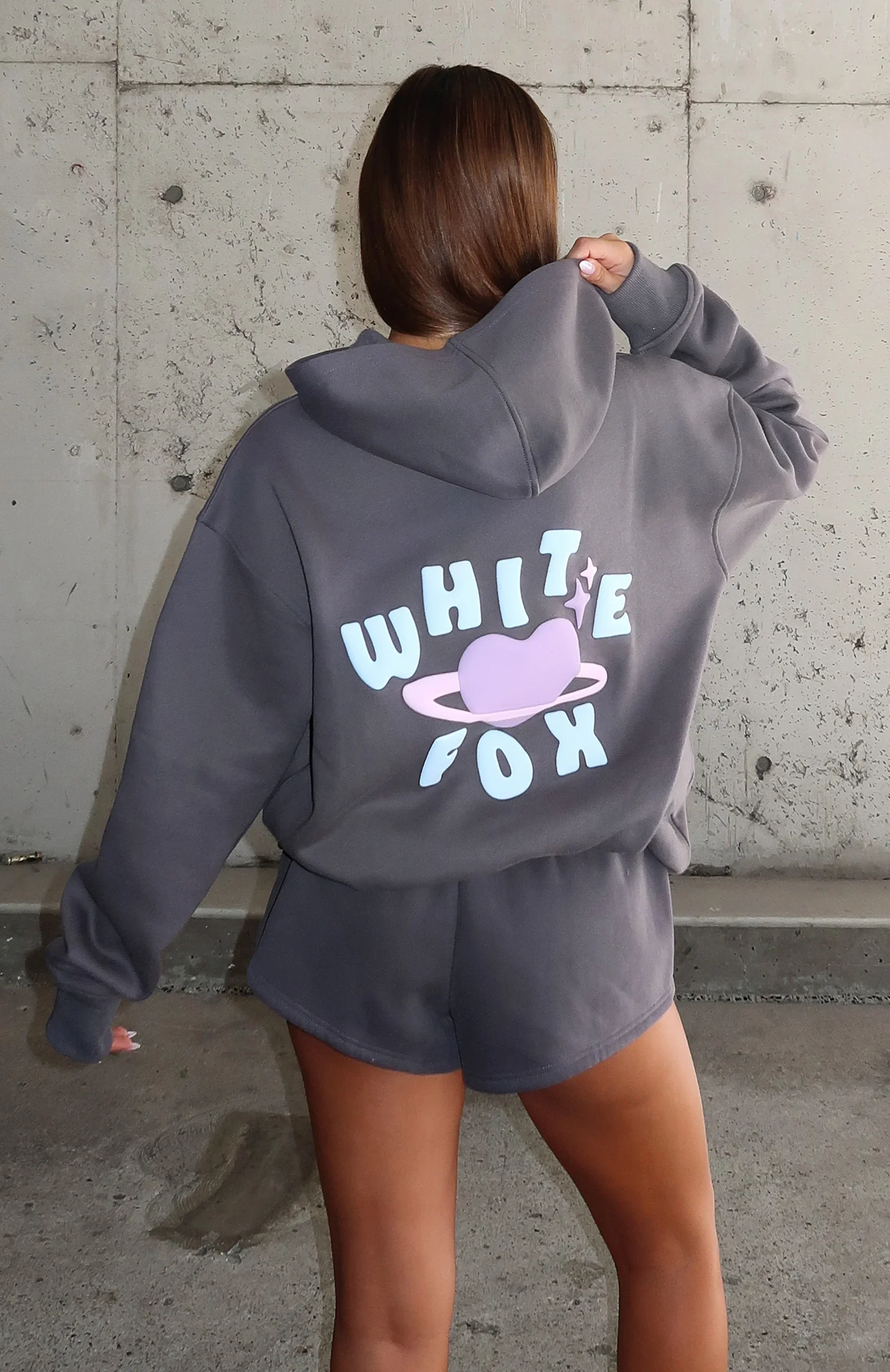 Not From This World Oversized Hoodie Volcanic