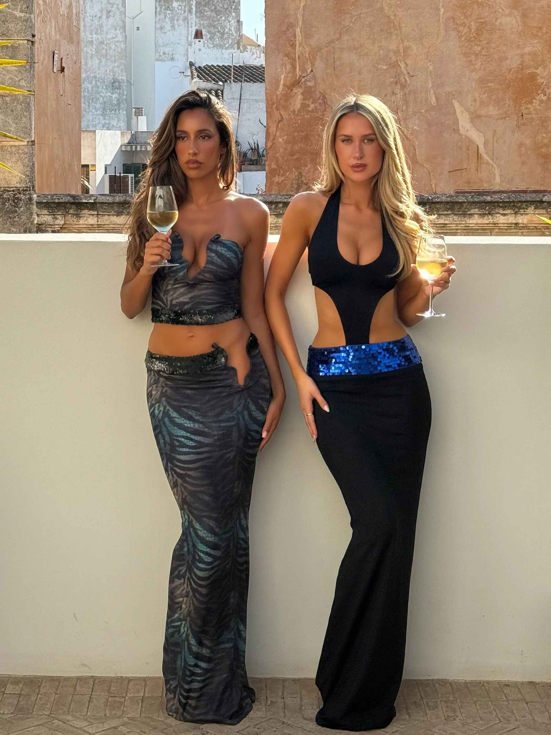 SERAPHONE MAXI DRESS BLACK