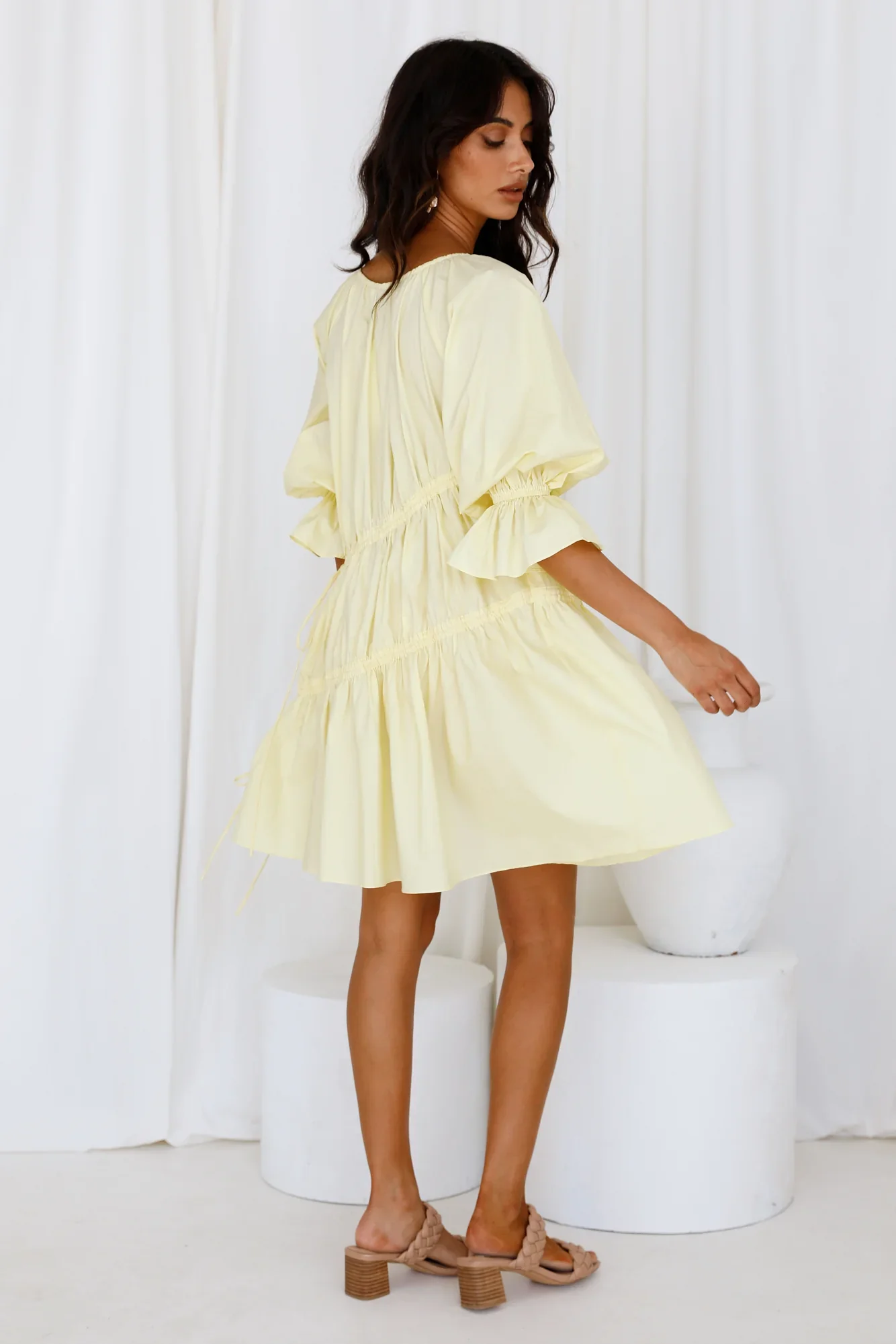 Warming Up Dress Yellow