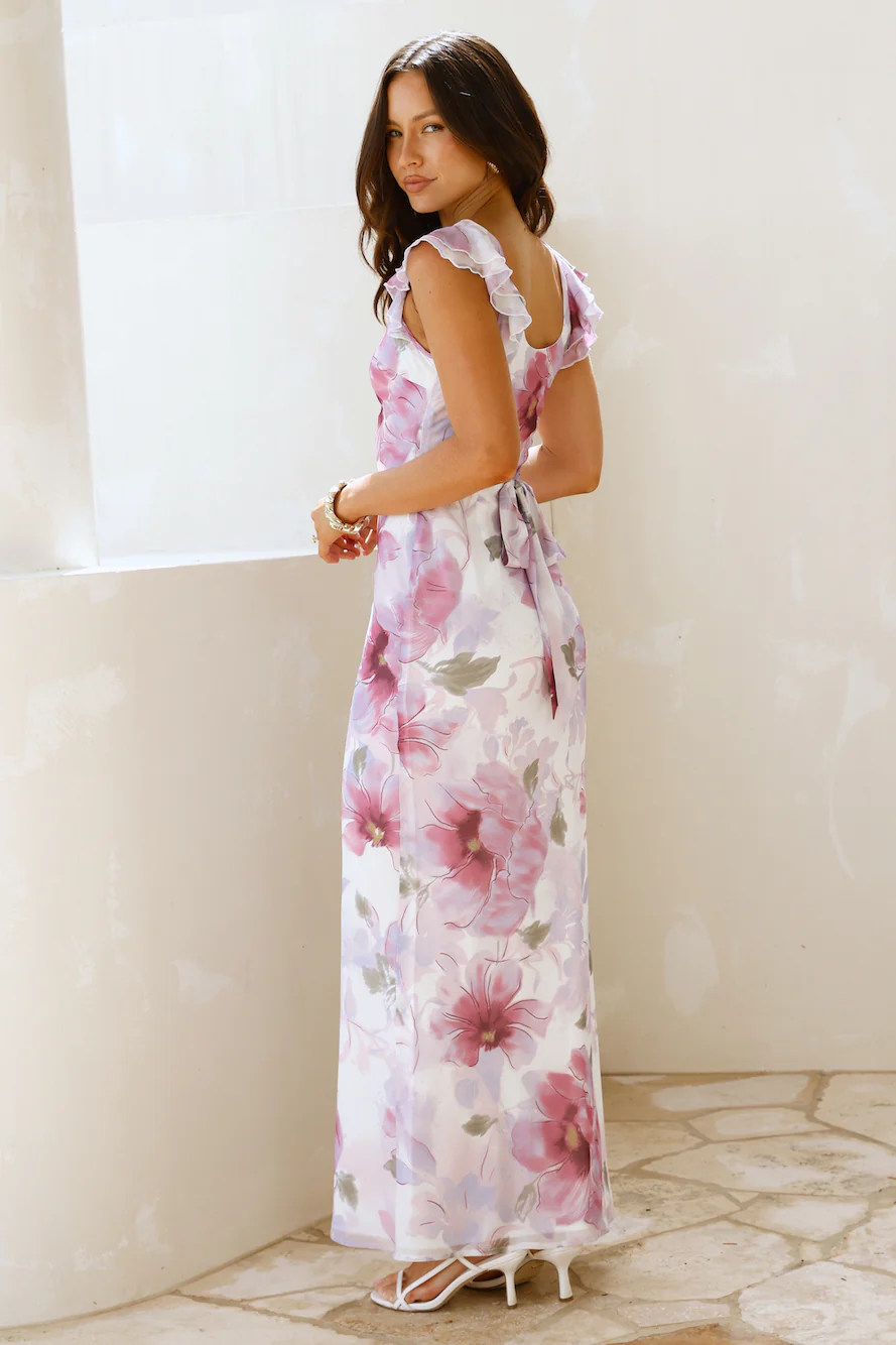 League Of Her Own Maxi Dress Floral