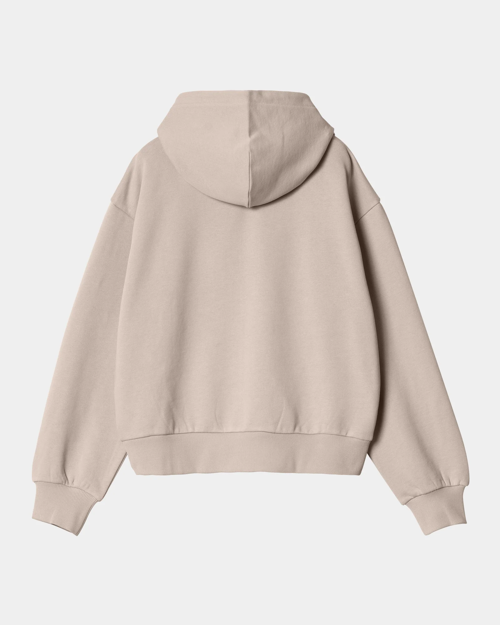 Women’s Hooded Casey Jacket | Dusky Beige / Silver