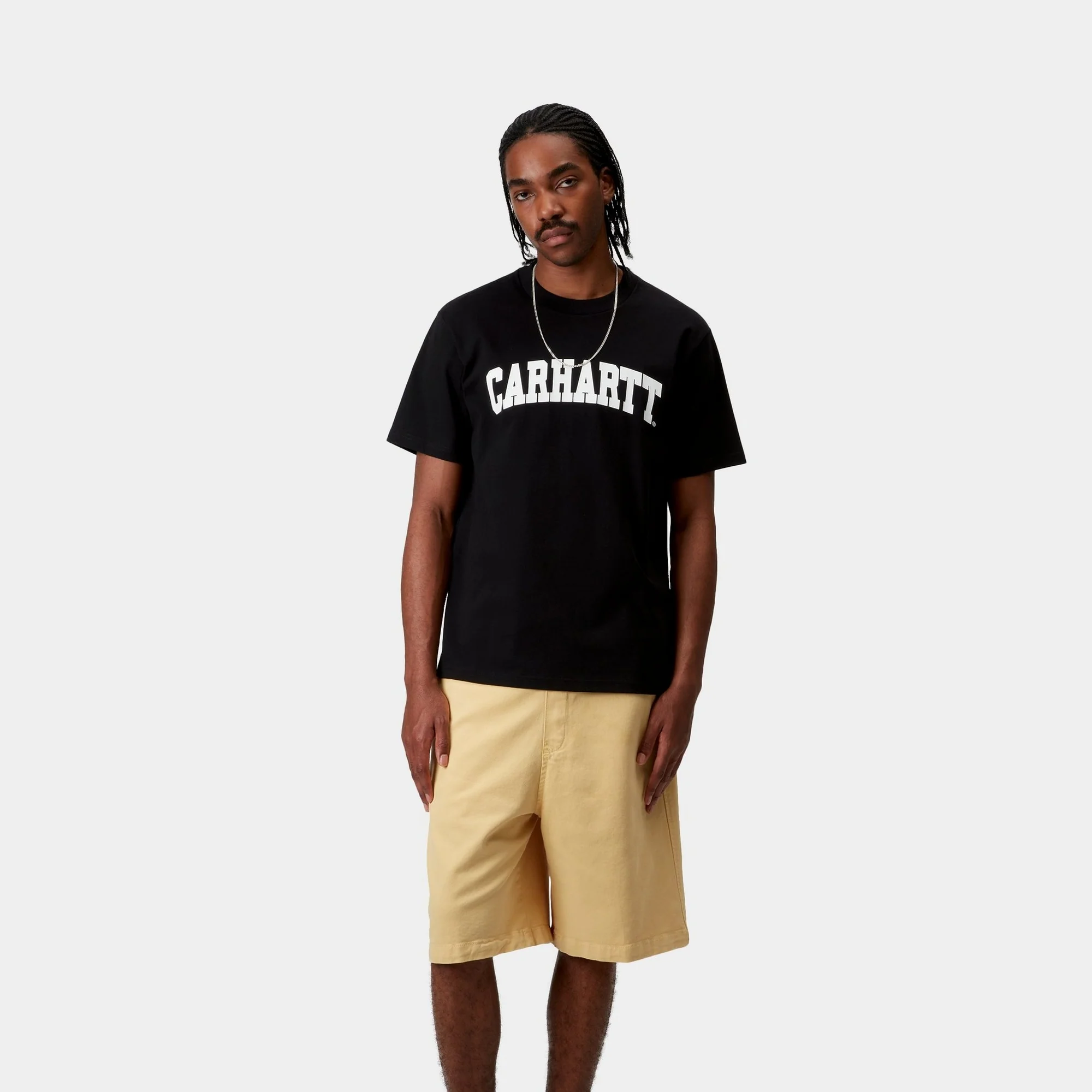 University T-Shirt | Black / White