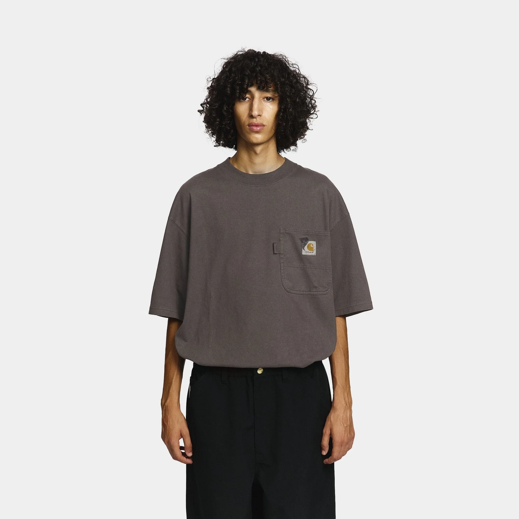 Carhartt WIP x INVINCIBLE Pigment Dyed T-Shirt | Soot