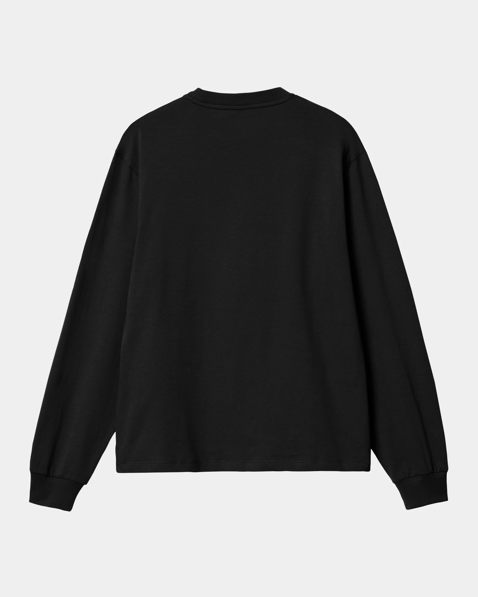 Women's Pocket Long Sleeve T-Shirt | Black
