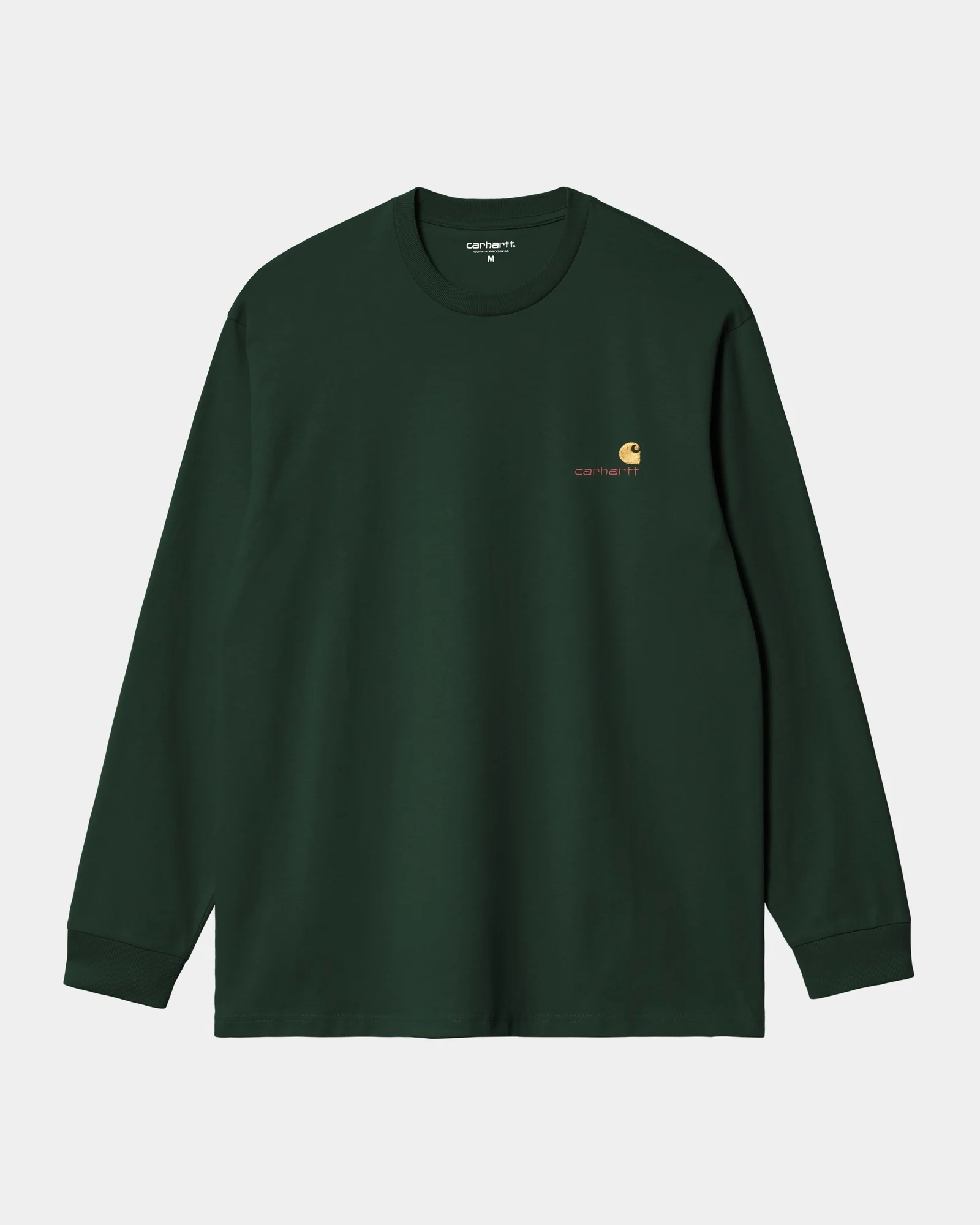 American Script Long Sleeve T-Shirt | Conifer