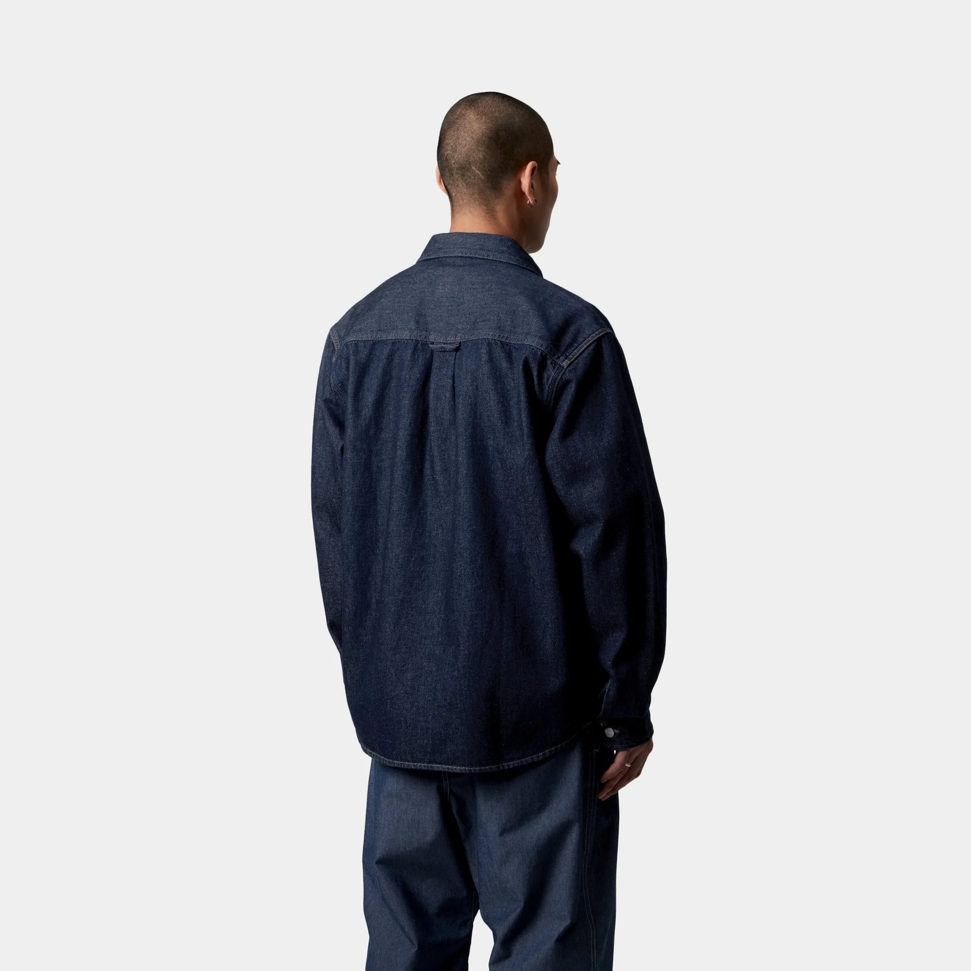 Harvey Shirt Jacket | Blue (rinsed)