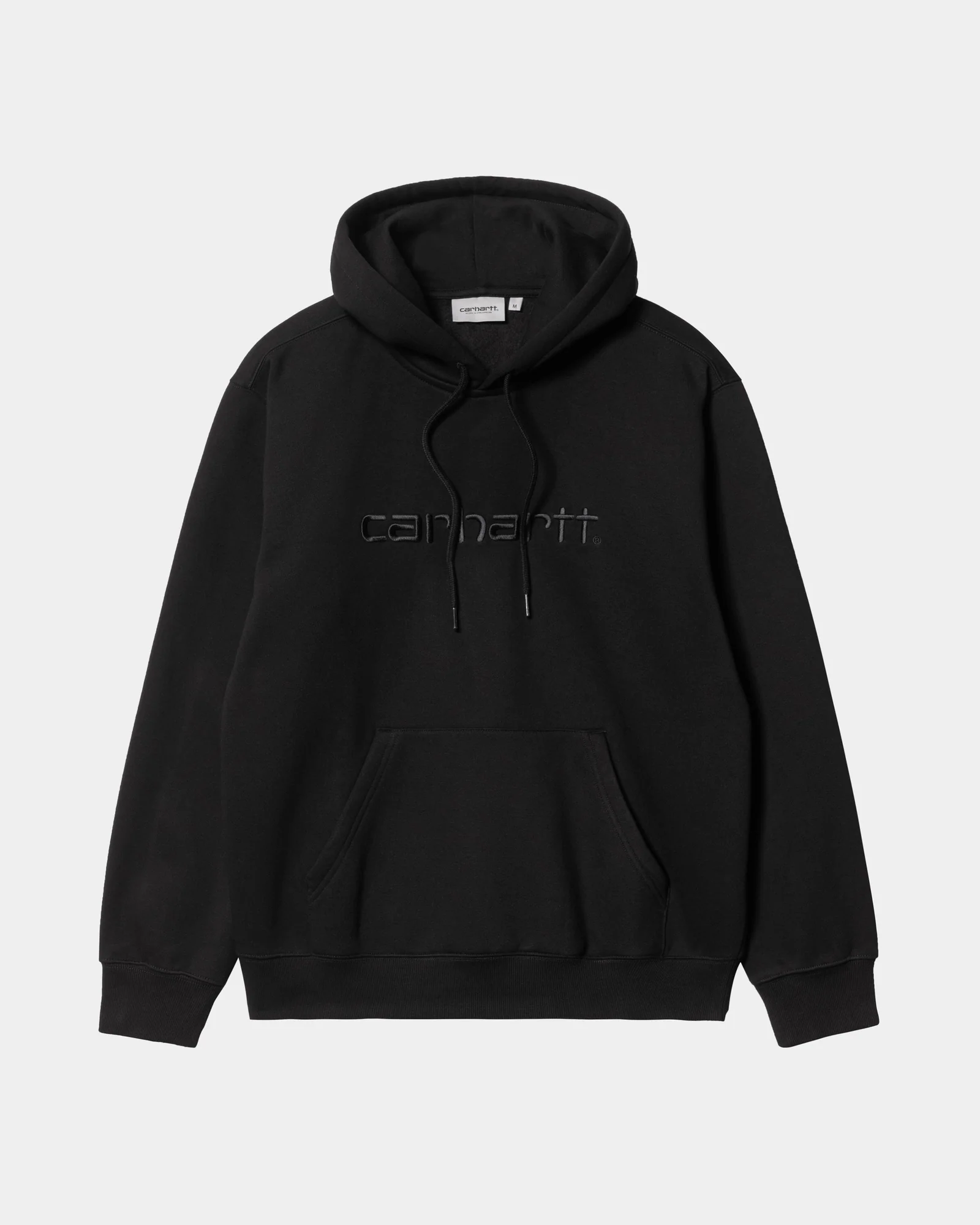 Hooded Carhartt Sweatshirt | Black / Black
