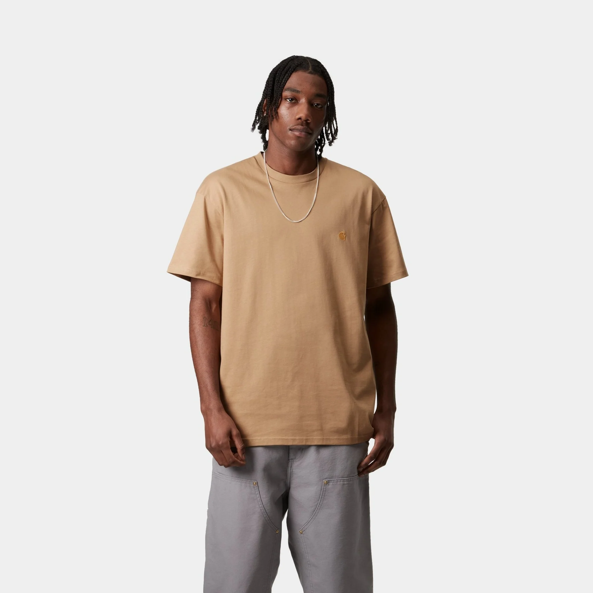 Chase T-Shirt | Dusty Hamilton Brown