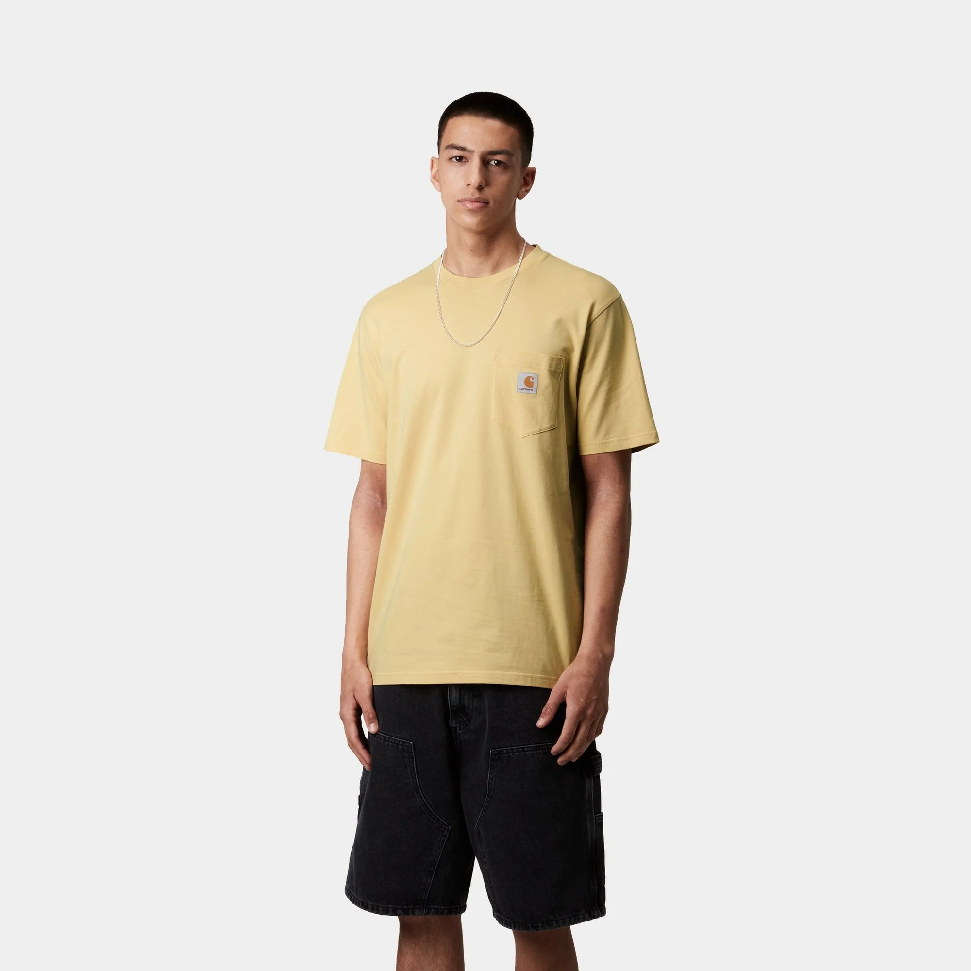 Pocket T-Shirt | Air Yellow
