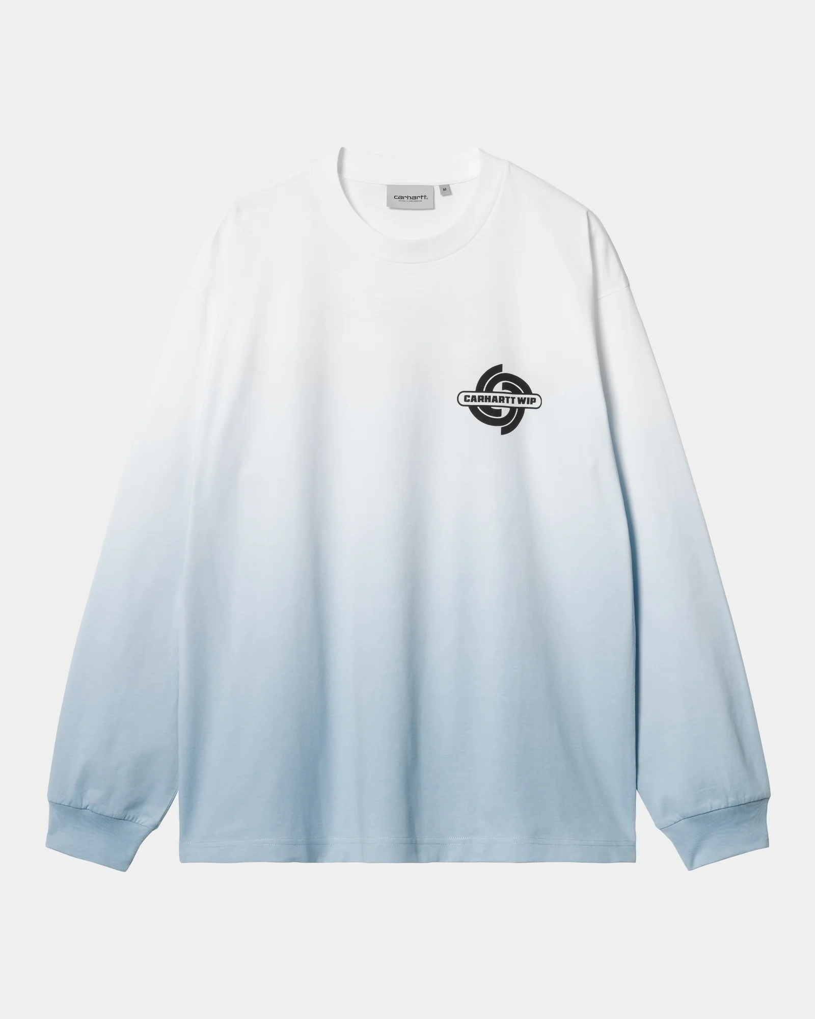Light Work Long Sleeve T-Shirt | White / Bluebird