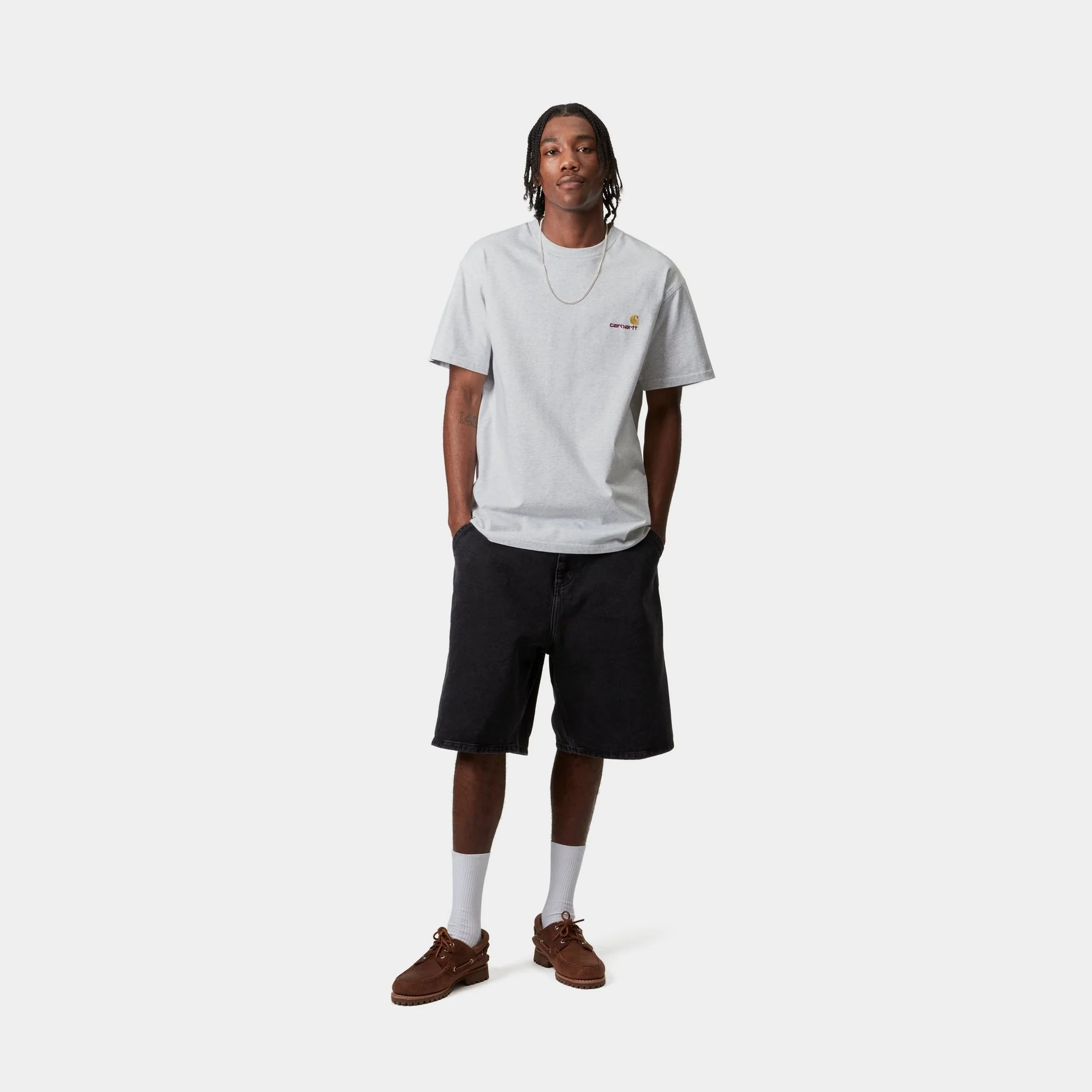 American Script T-Shirt | Ash Heather