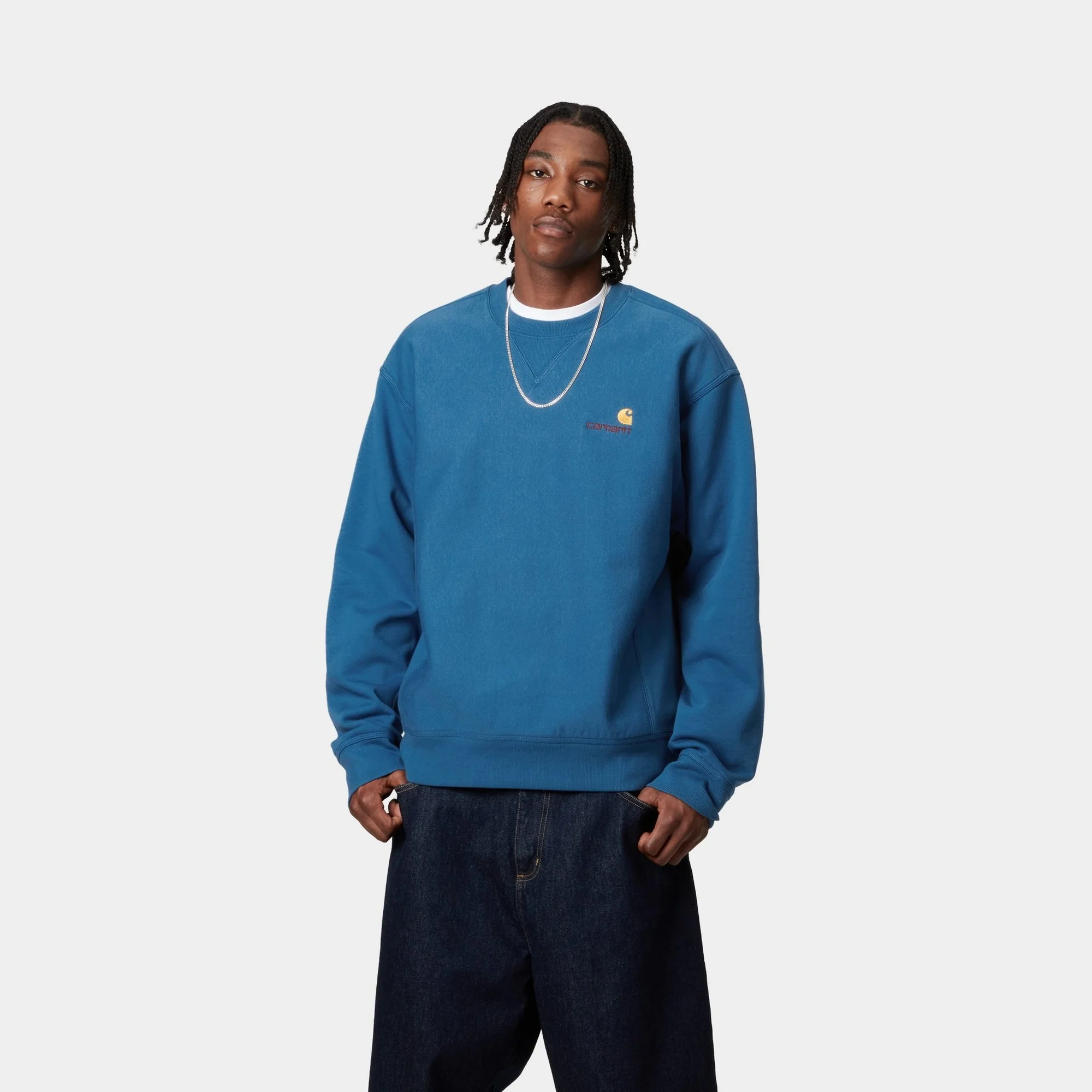 American Script Sweatshirt | Sodalite