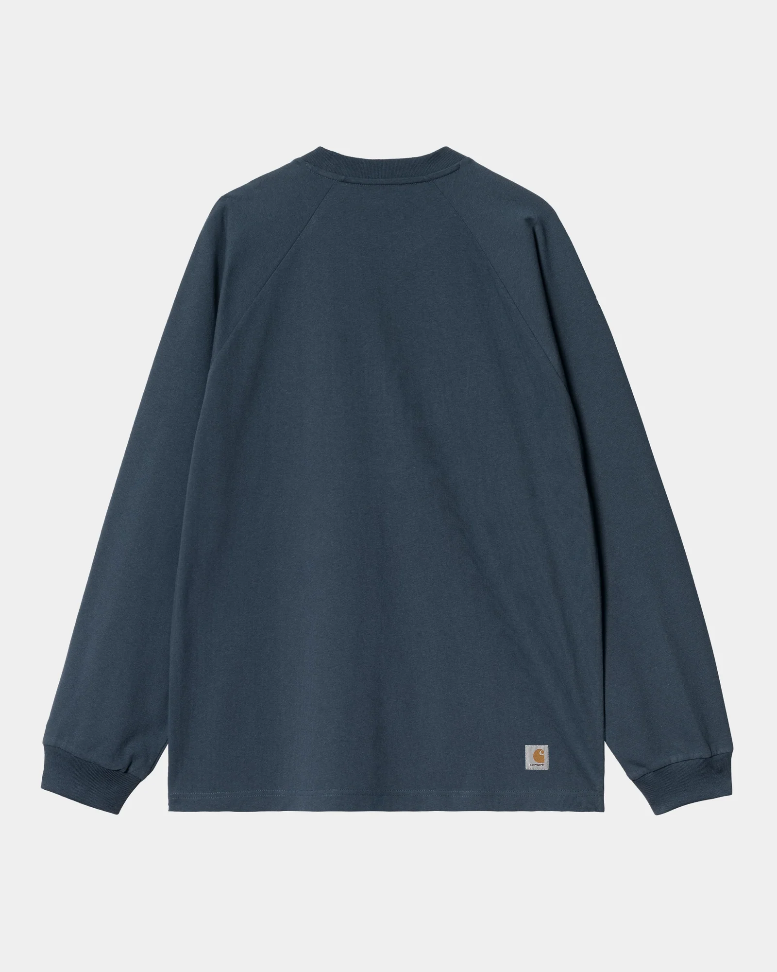 WIP Long Sleeve T-Shirt | Dusky Blue / Mulberry