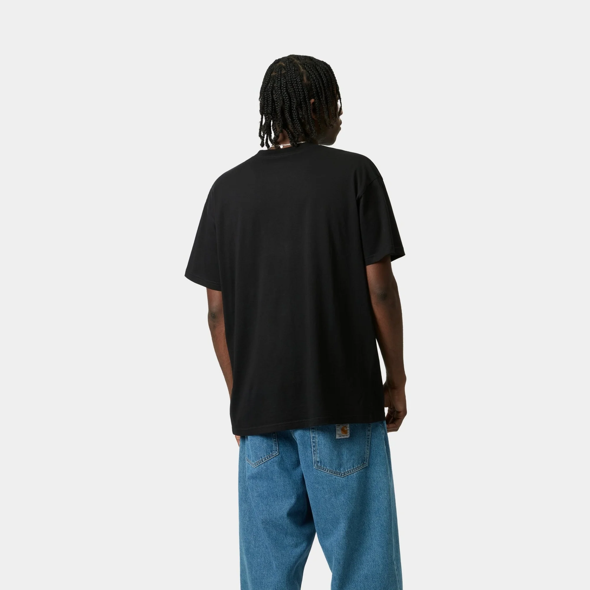 Drip Script T-Shirt | Black