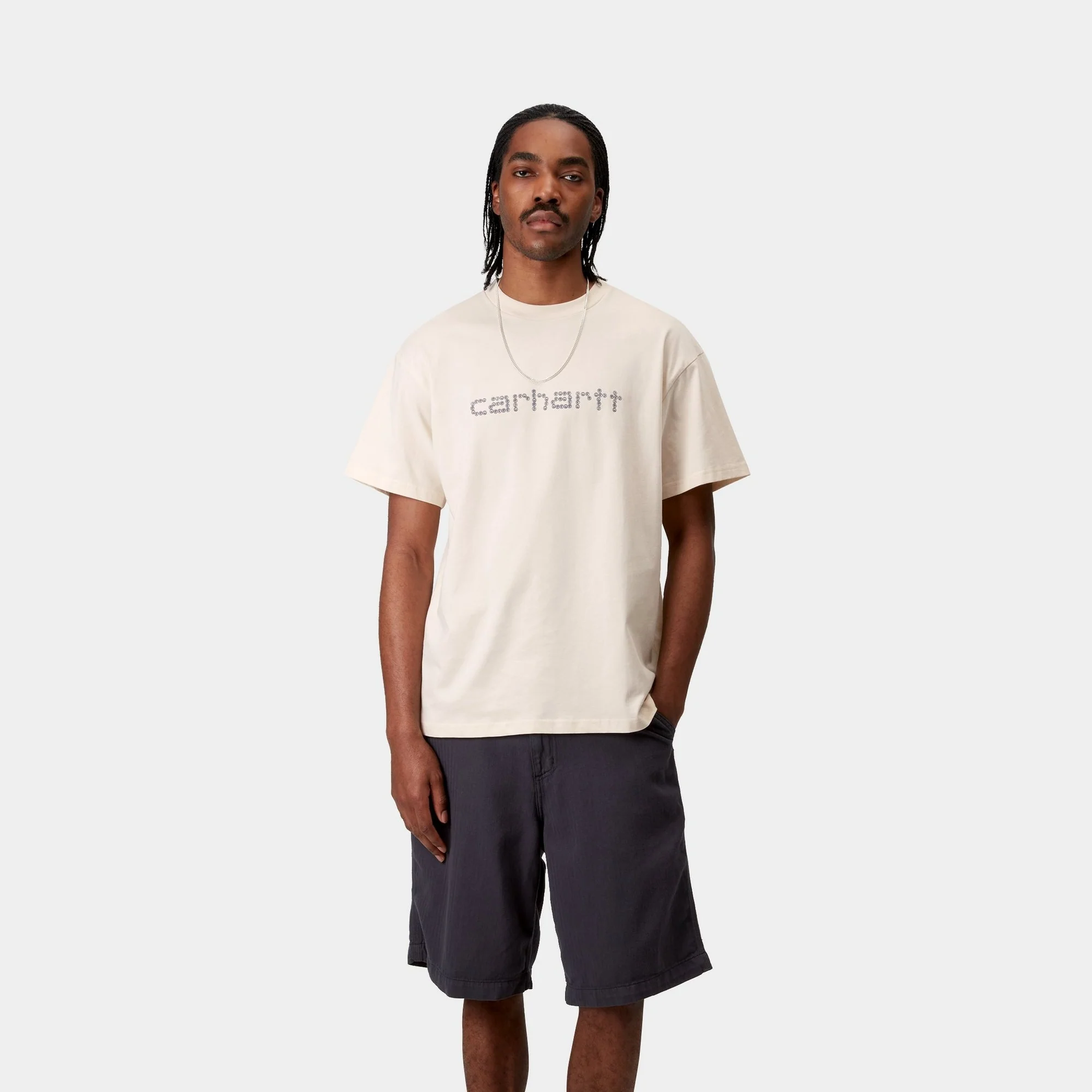 Rivet Script T-Shirt | Natural