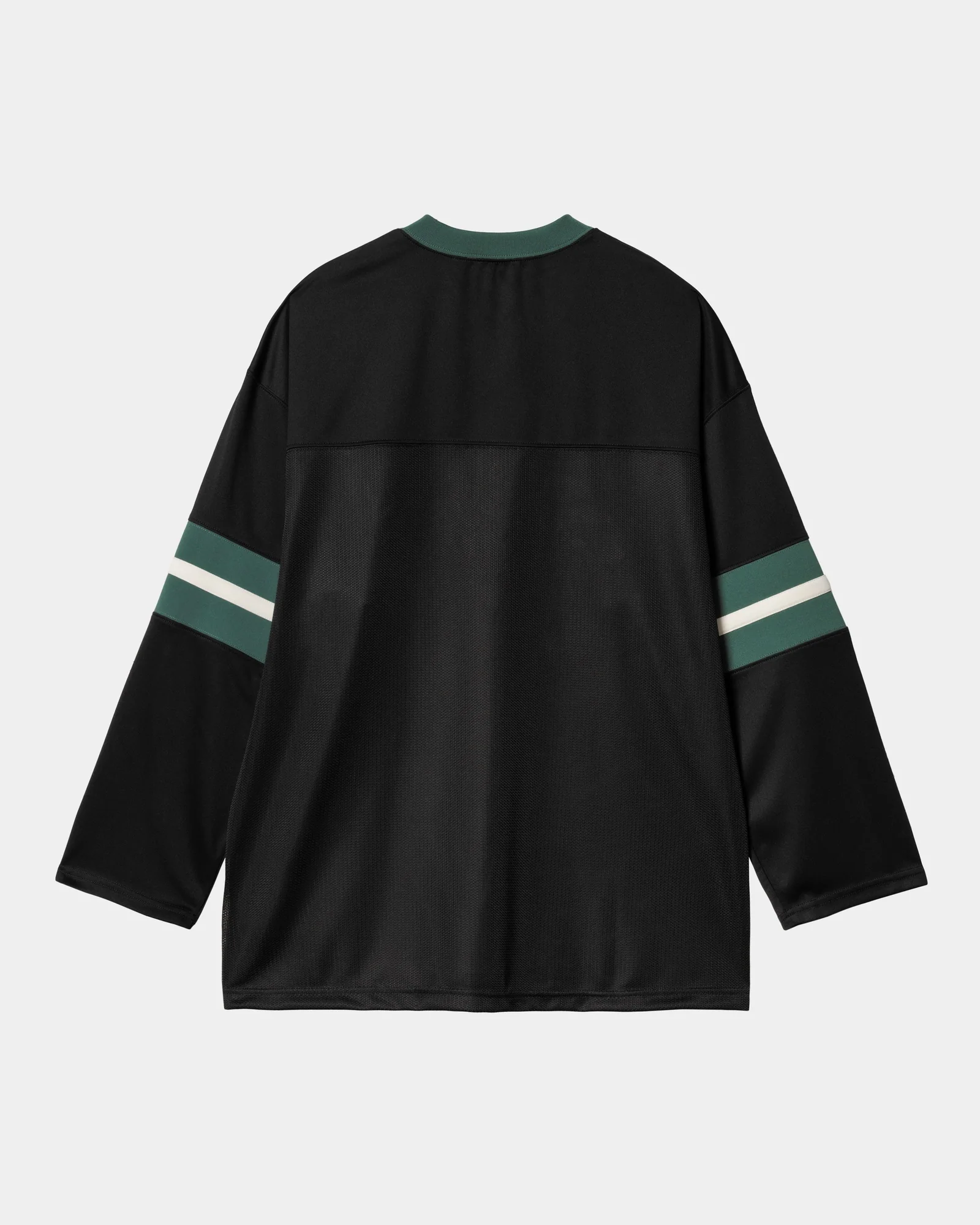 Detroit Mesh Long Sleeve T-Shirt | Black / Conifer / Wax