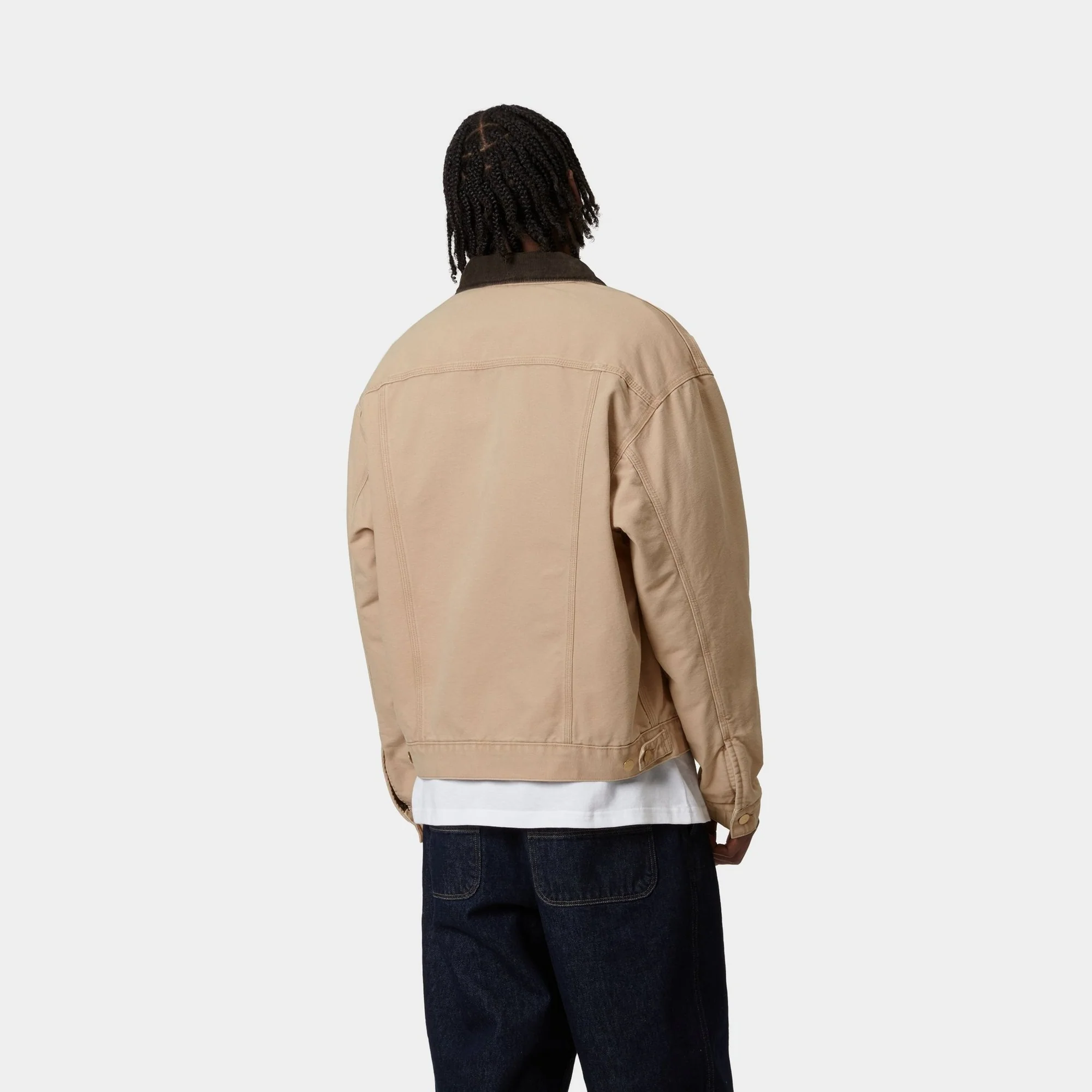 Dayton Trucker Jacket | Dusty Hamilton Brown / Tobacco (stone canvas)