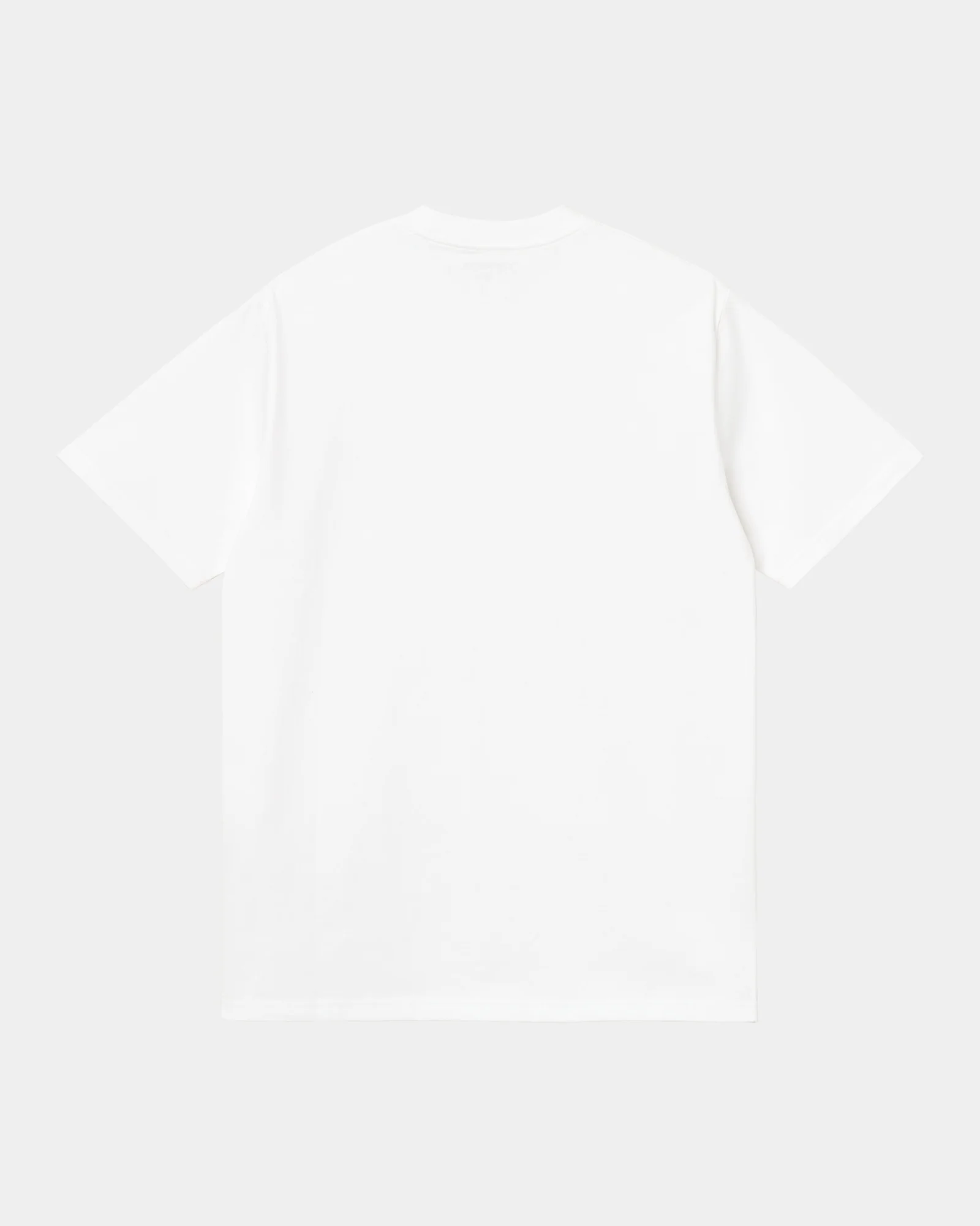 University Script T-Shirt | White / Black
