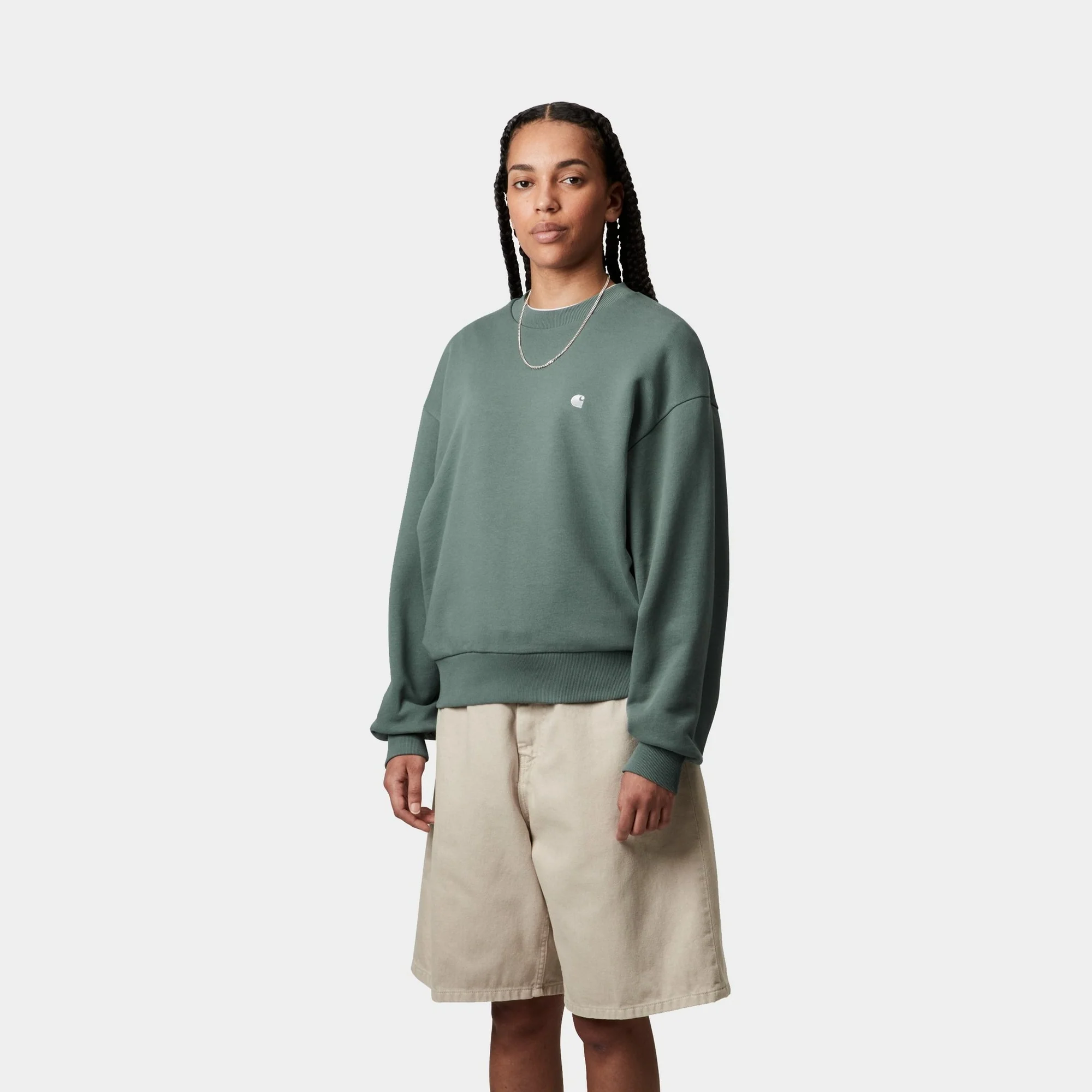 Casey Sweatshirt | Silver Pine