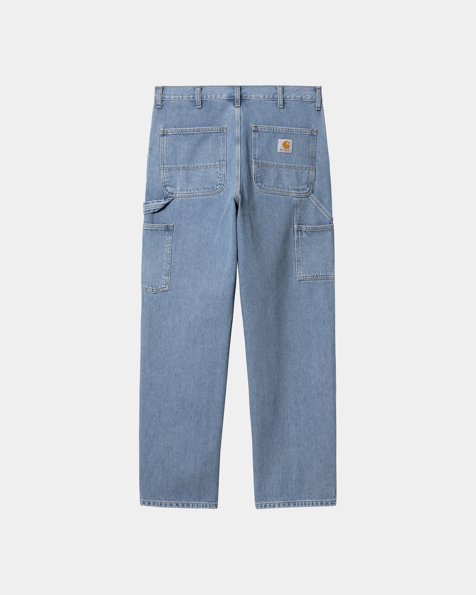 Double Knee Pant - Denim | Blue (stone bleached)