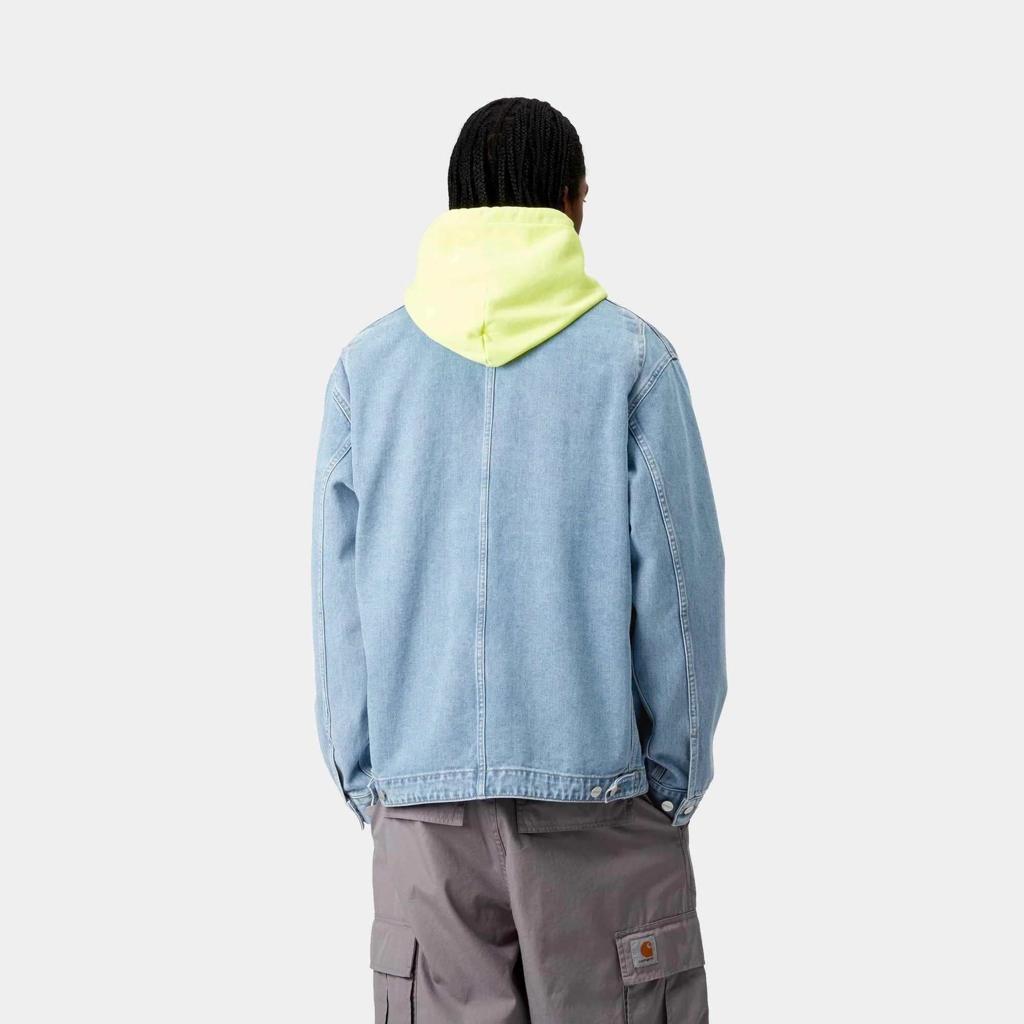 OG Double Front Jacket | Blue (stone bleached)