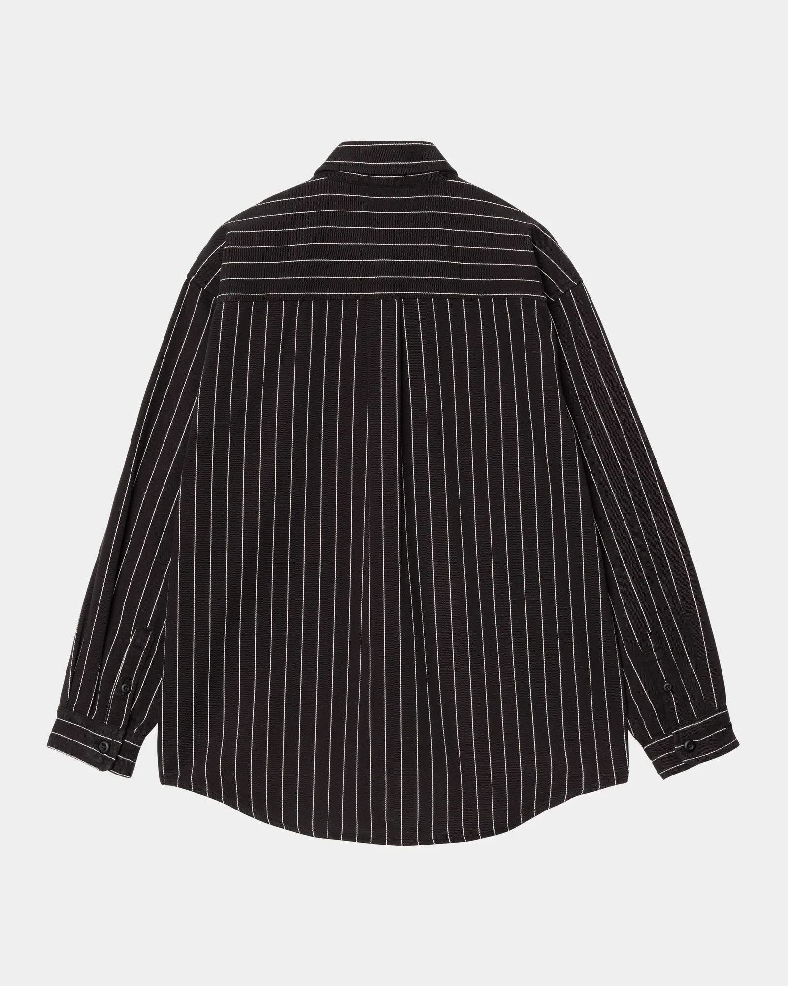 Hendry Shirt Jacket | Black / Wax Seaton Stripe