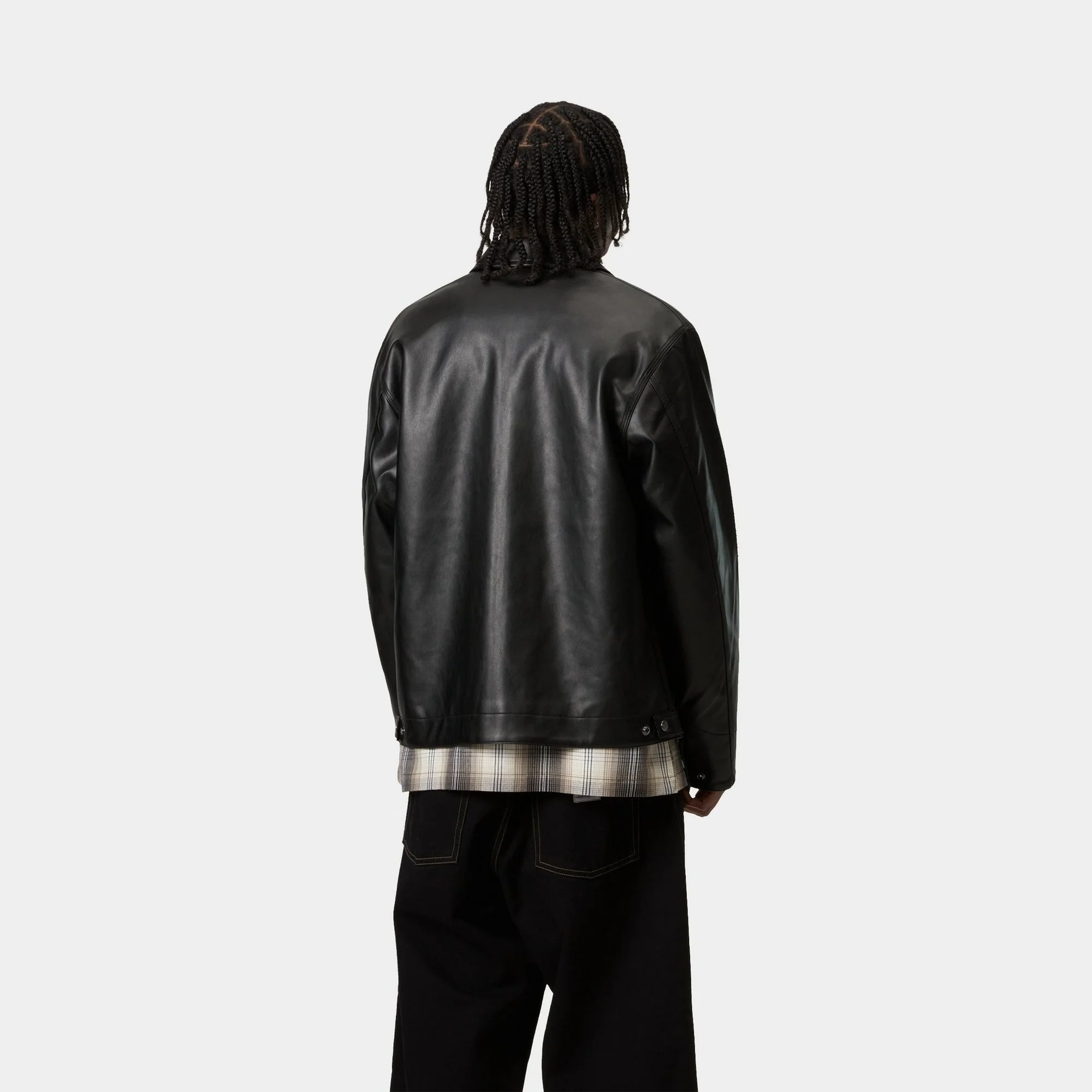 Detroit Jacket - PU Leather | Black