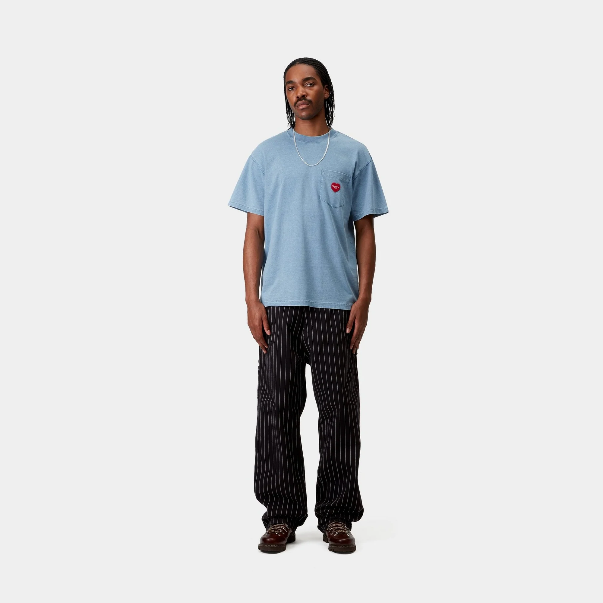 Ingo Pocket T-Shirt | Light Blue