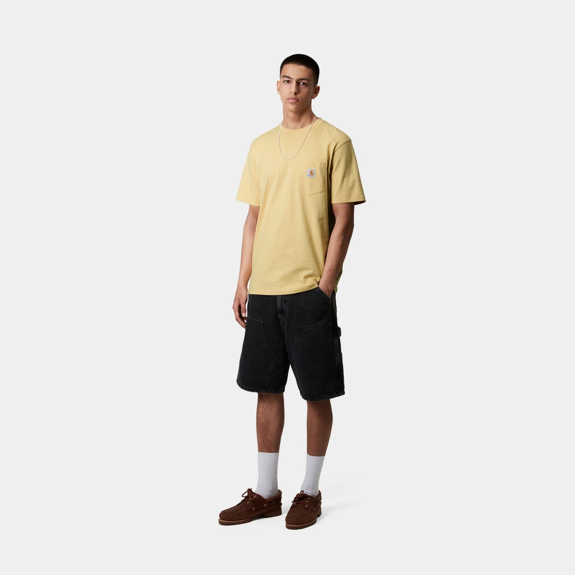 Pocket T-Shirt | Air Yellow