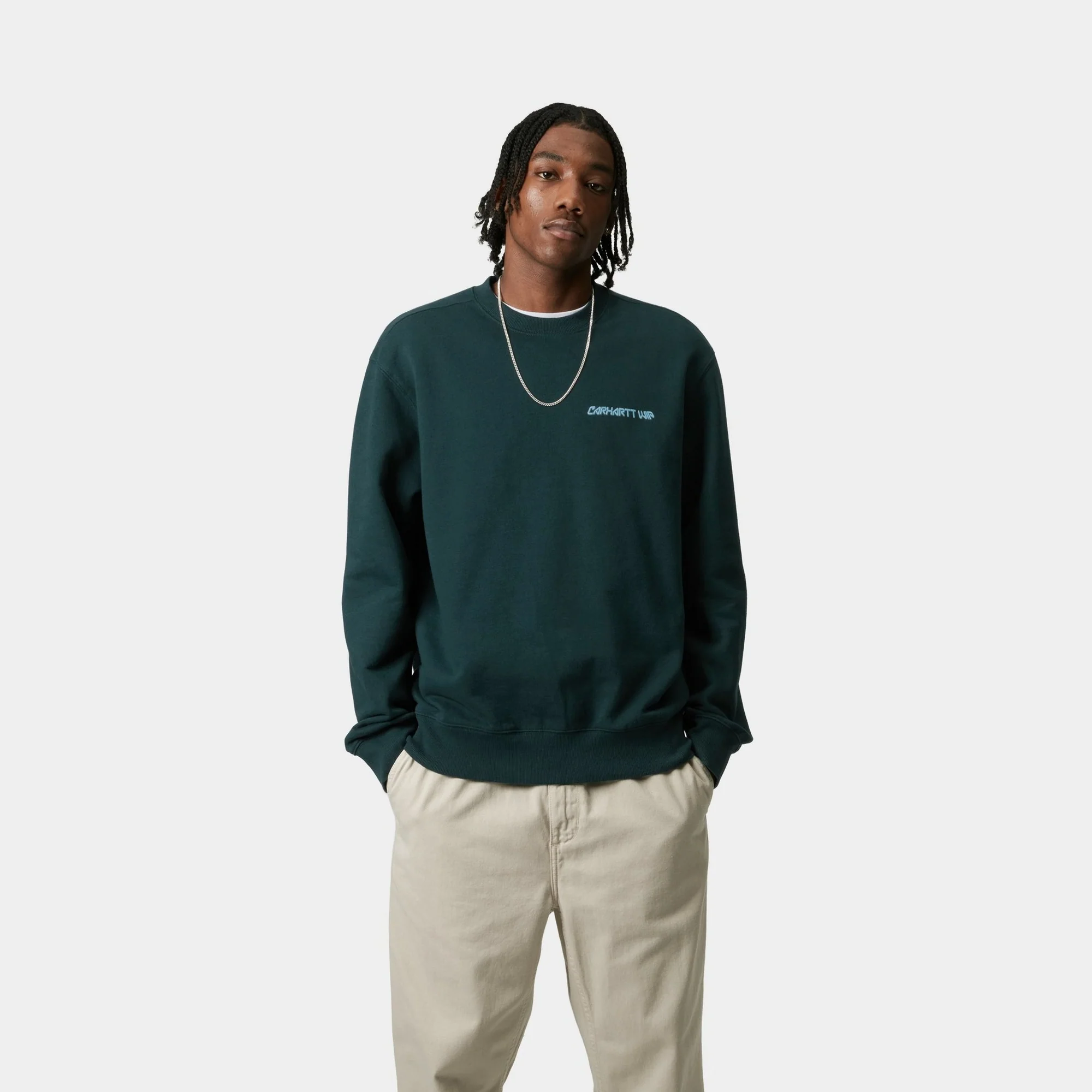 Greatest Flicks Sweatshirt | Deep Lagoon