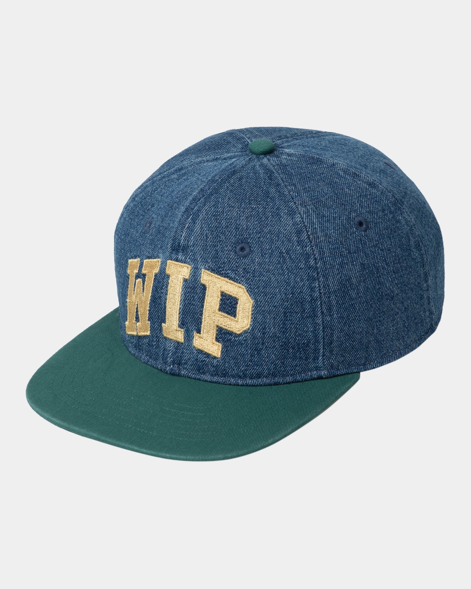 WIP Denim Cap | Blue / Rainforest / Air Yellow