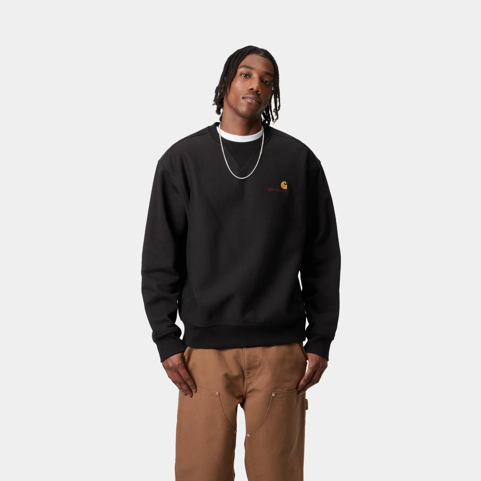 American Script Sweatshirt | Black