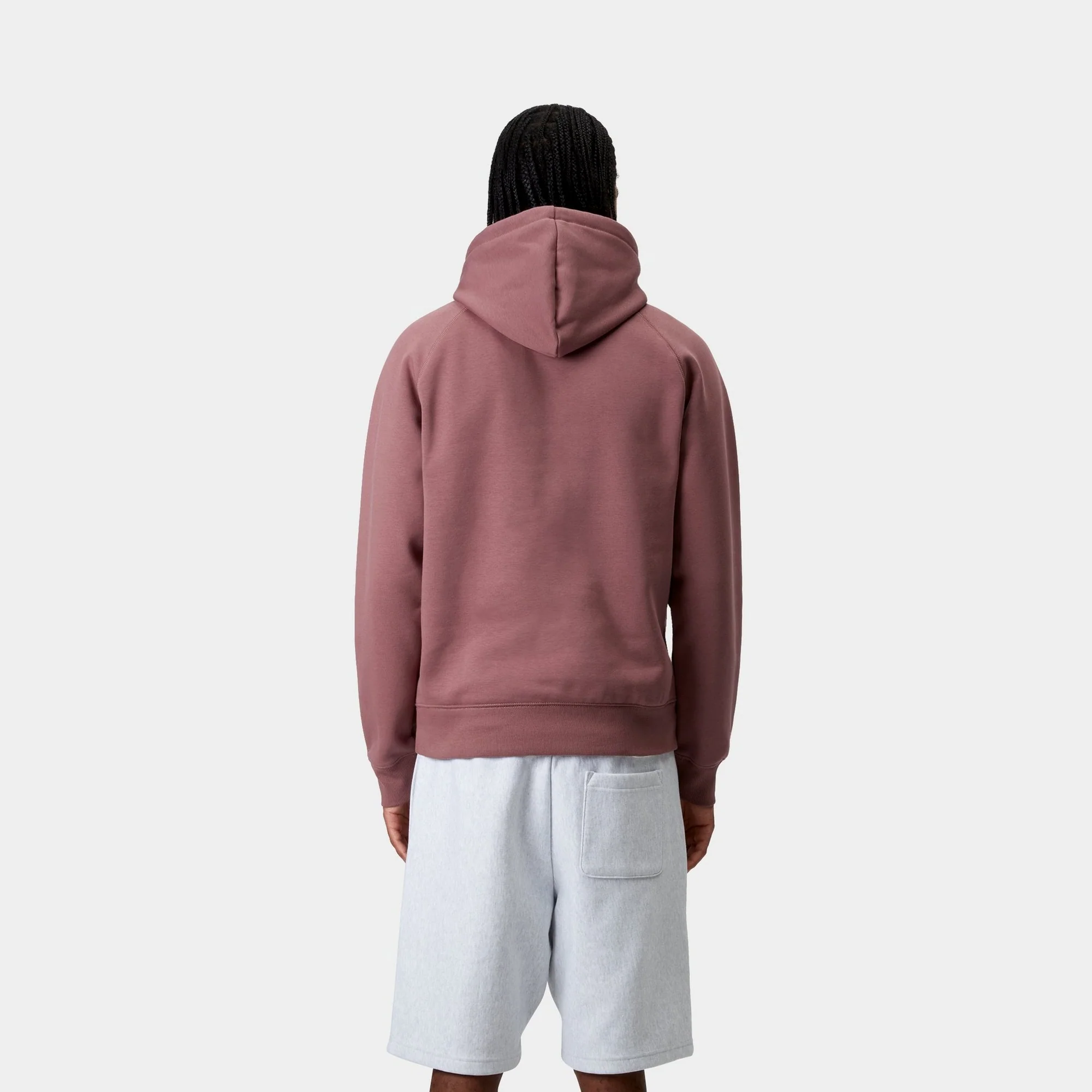 Hooded Chase Sweatshirt | Dusky Pink