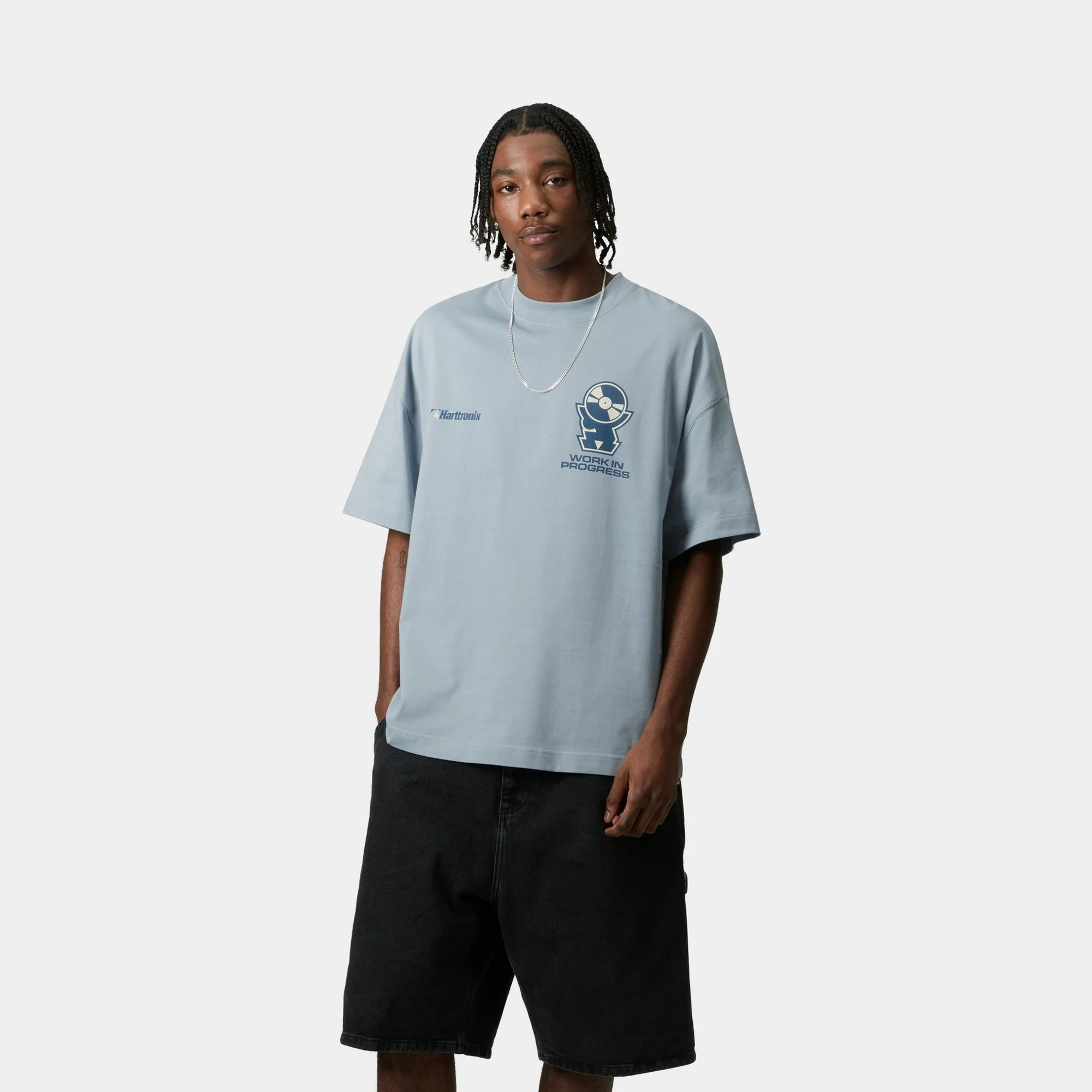 Harttronix T-Shirt | Frosted Blue