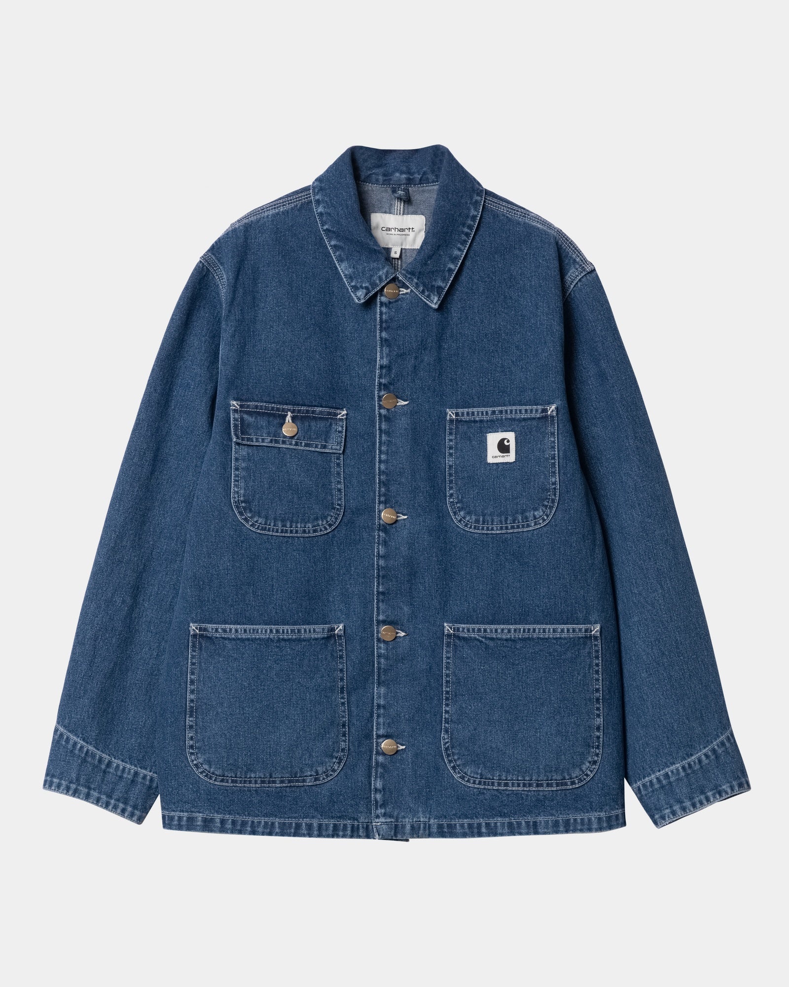Women's OG Michigan Coat (Spring) - Denim | Blue (stone washed)