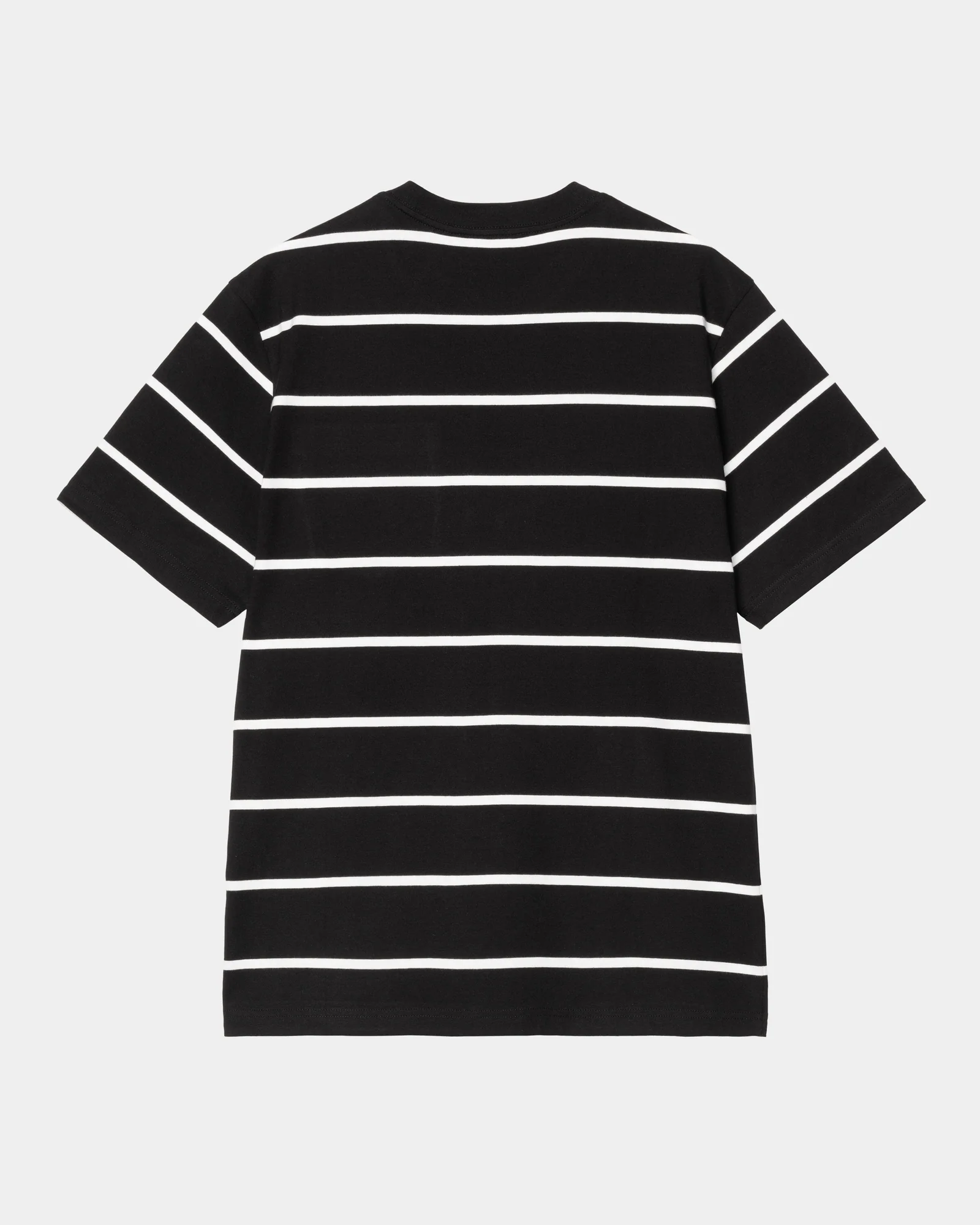 Aiken Stripe Pocket T-Shirt | Black