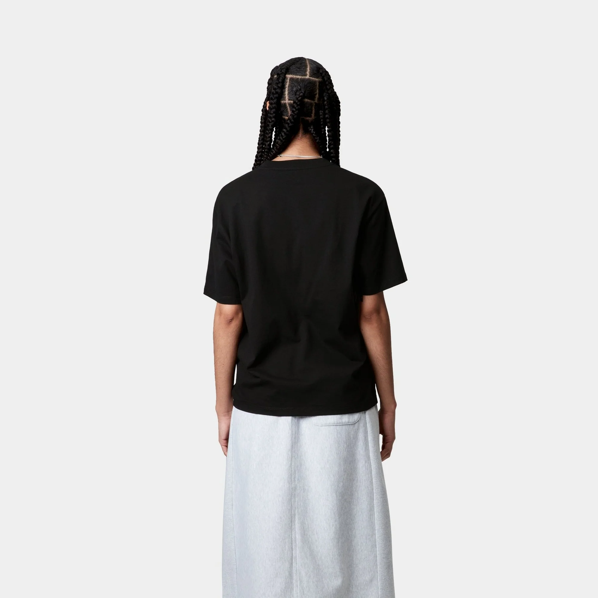 Women’s Rivet Script T-Shirt | Black / Silver