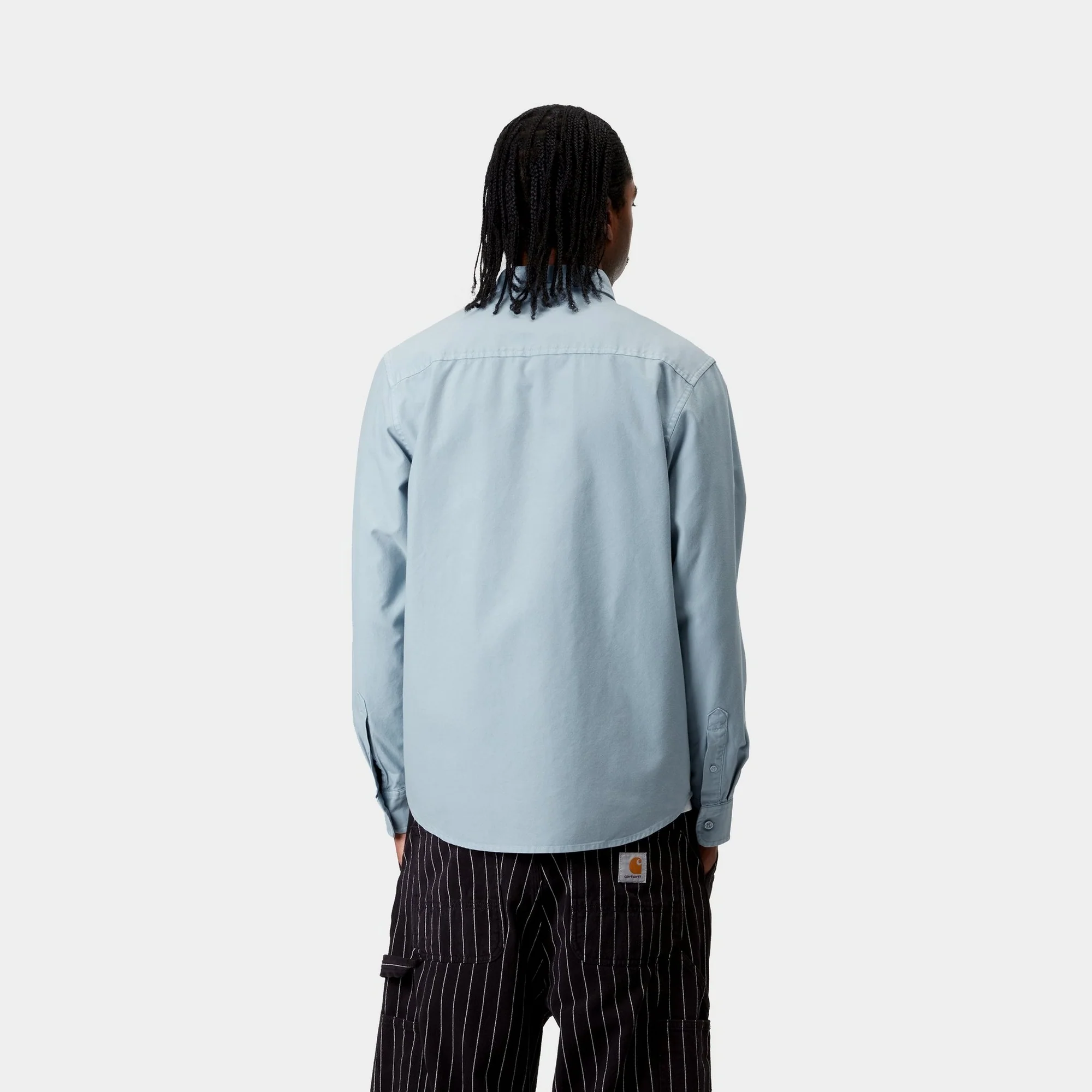 Bolton Shirt | Frosted Blue (garment dyed)
