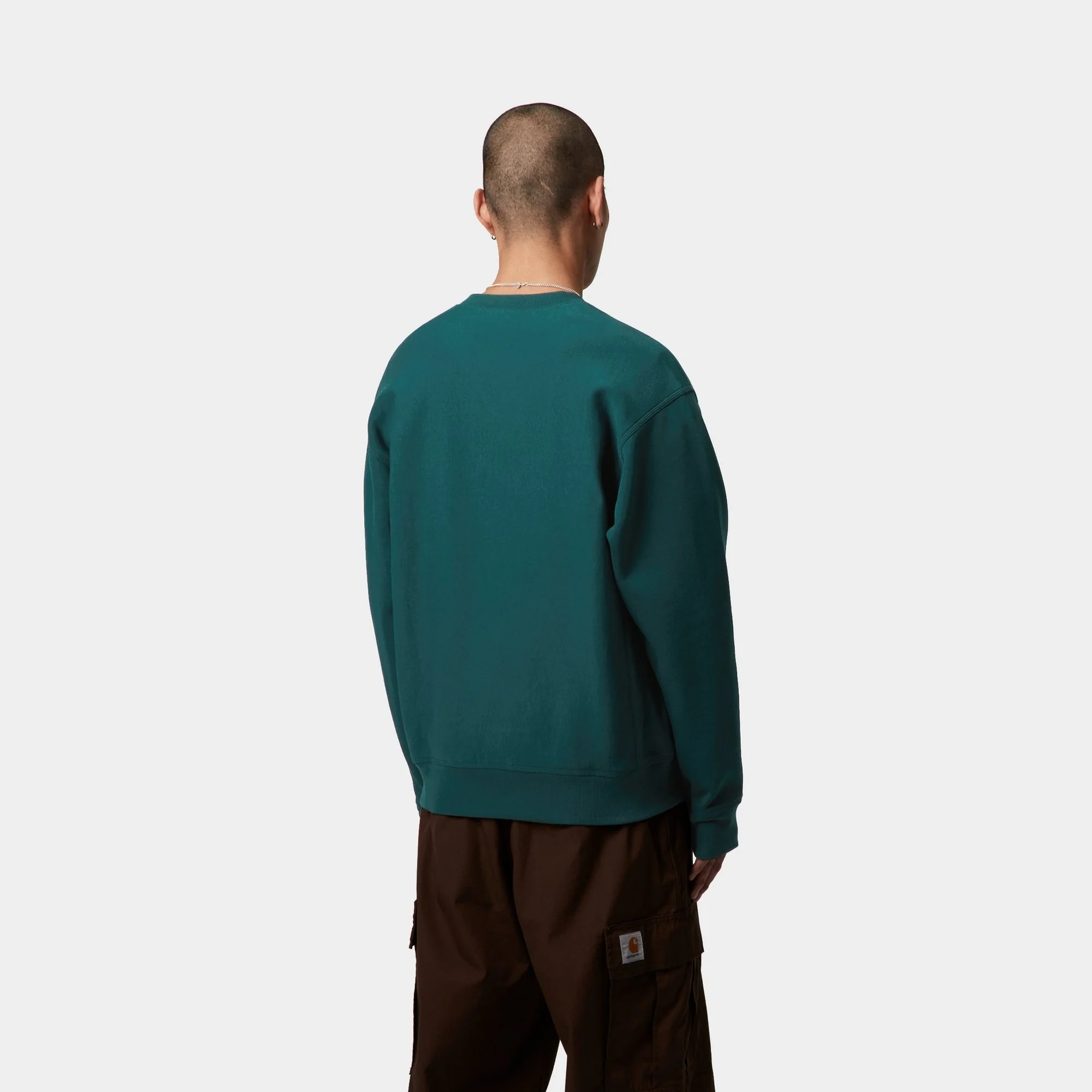 American Script Sweatshirt | Malachite