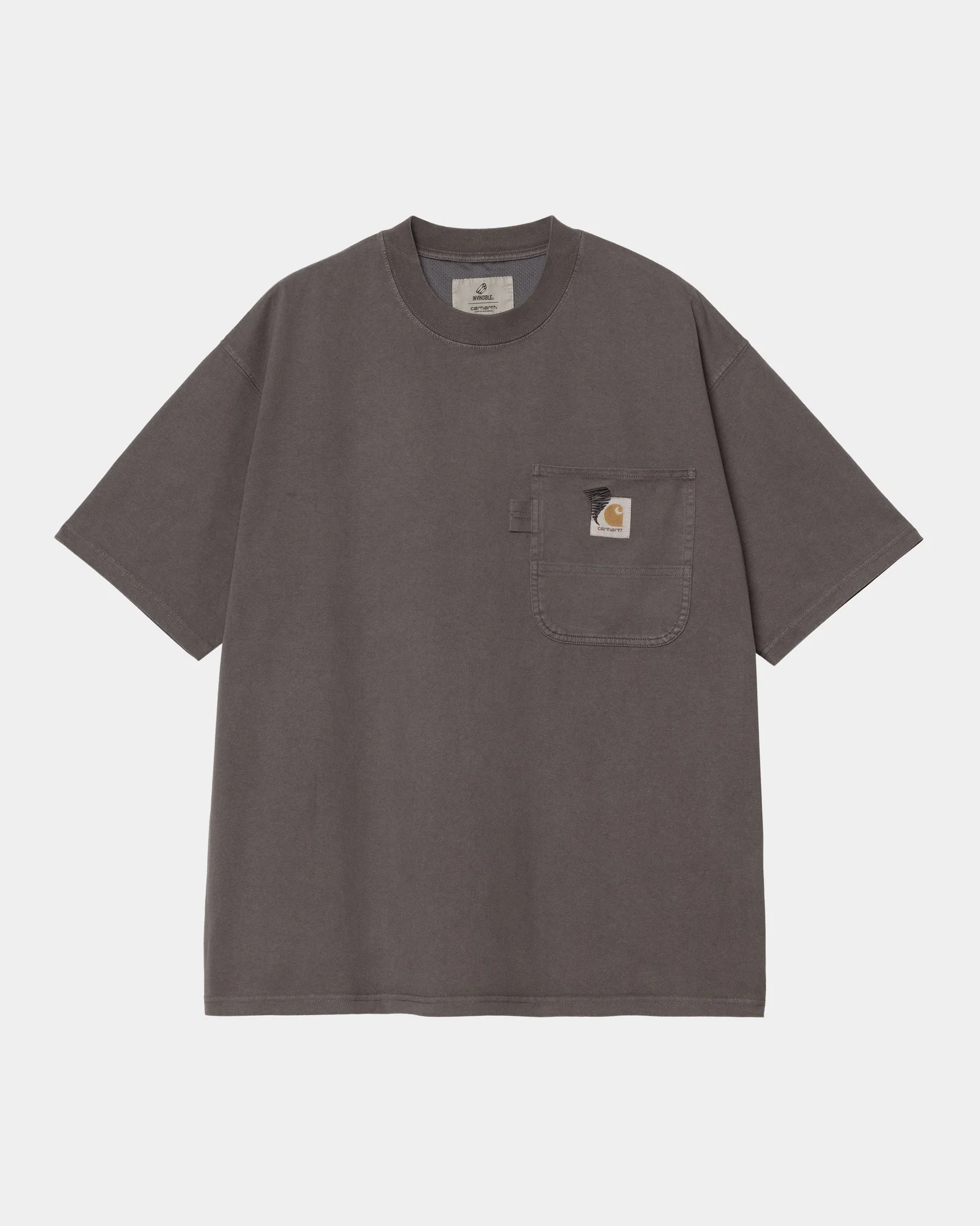 Carhartt WIP x INVINCIBLE Pigment Dyed T-Shirt | Soot